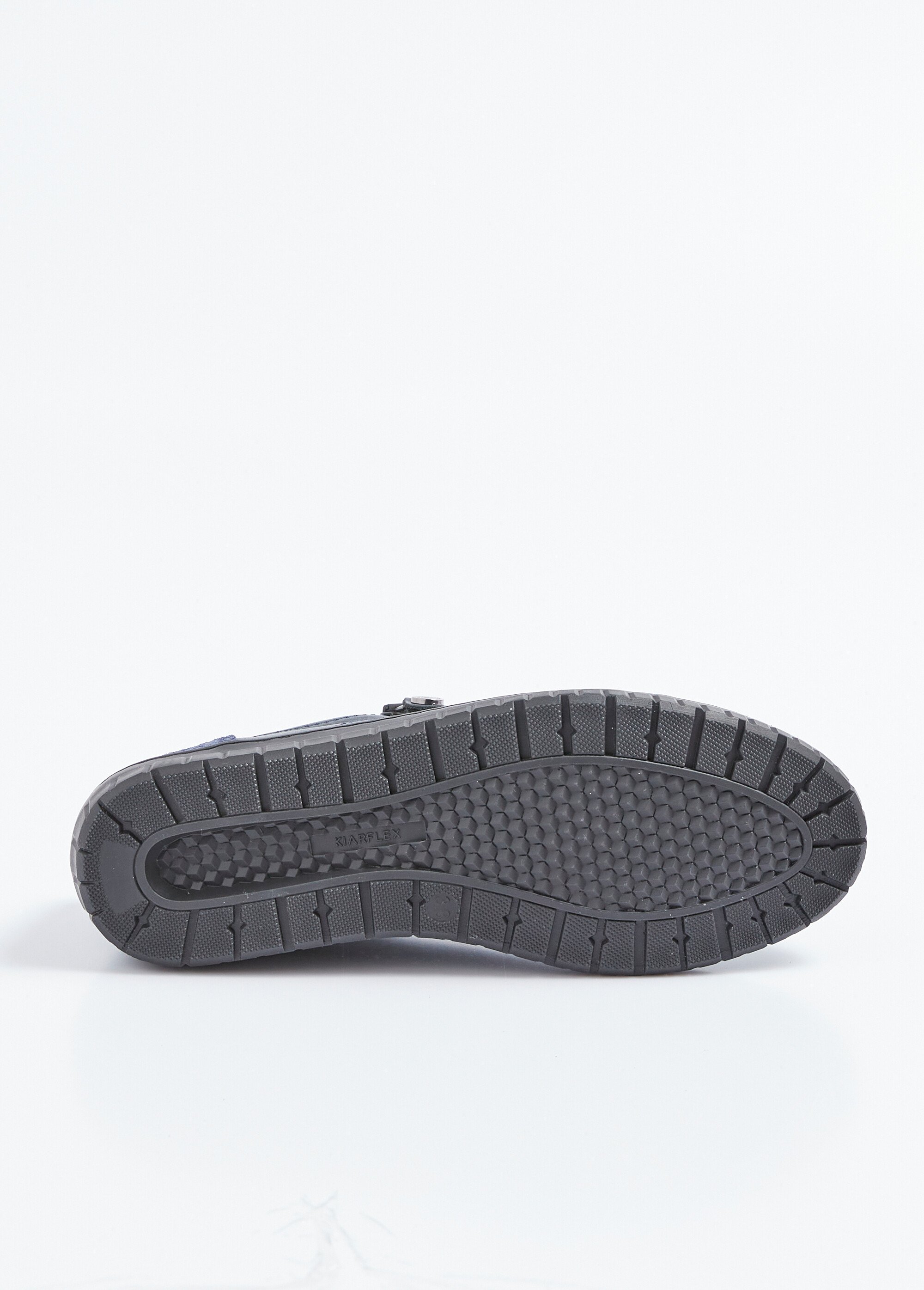 Baskets largeur confort lacées et zippées Femme Bleu ORAURE UN1