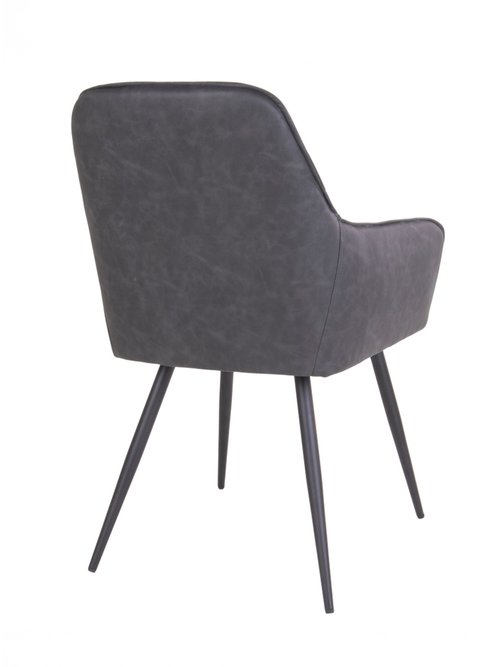 Chaise de salle à manger thème vintage 2G GRIS HN-1001152 DO1