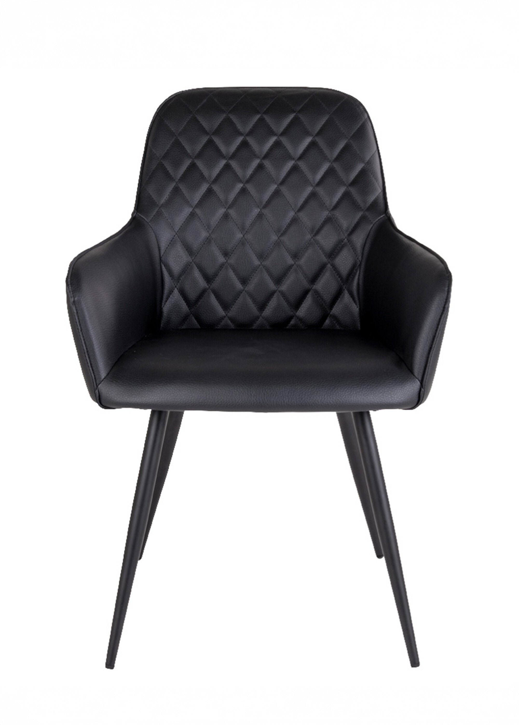 Chaise de salle à manger thème vintage 3N NOIR HN-1001153 DE1