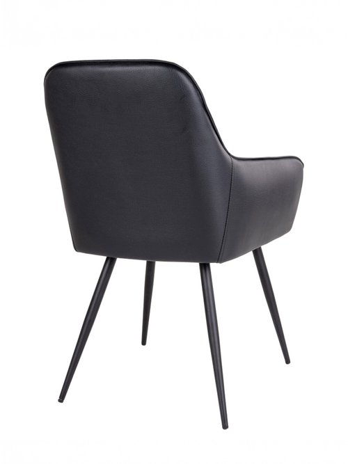 Chaise de salle à manger thème vintage 3N NOIR HN-1001153 DO1