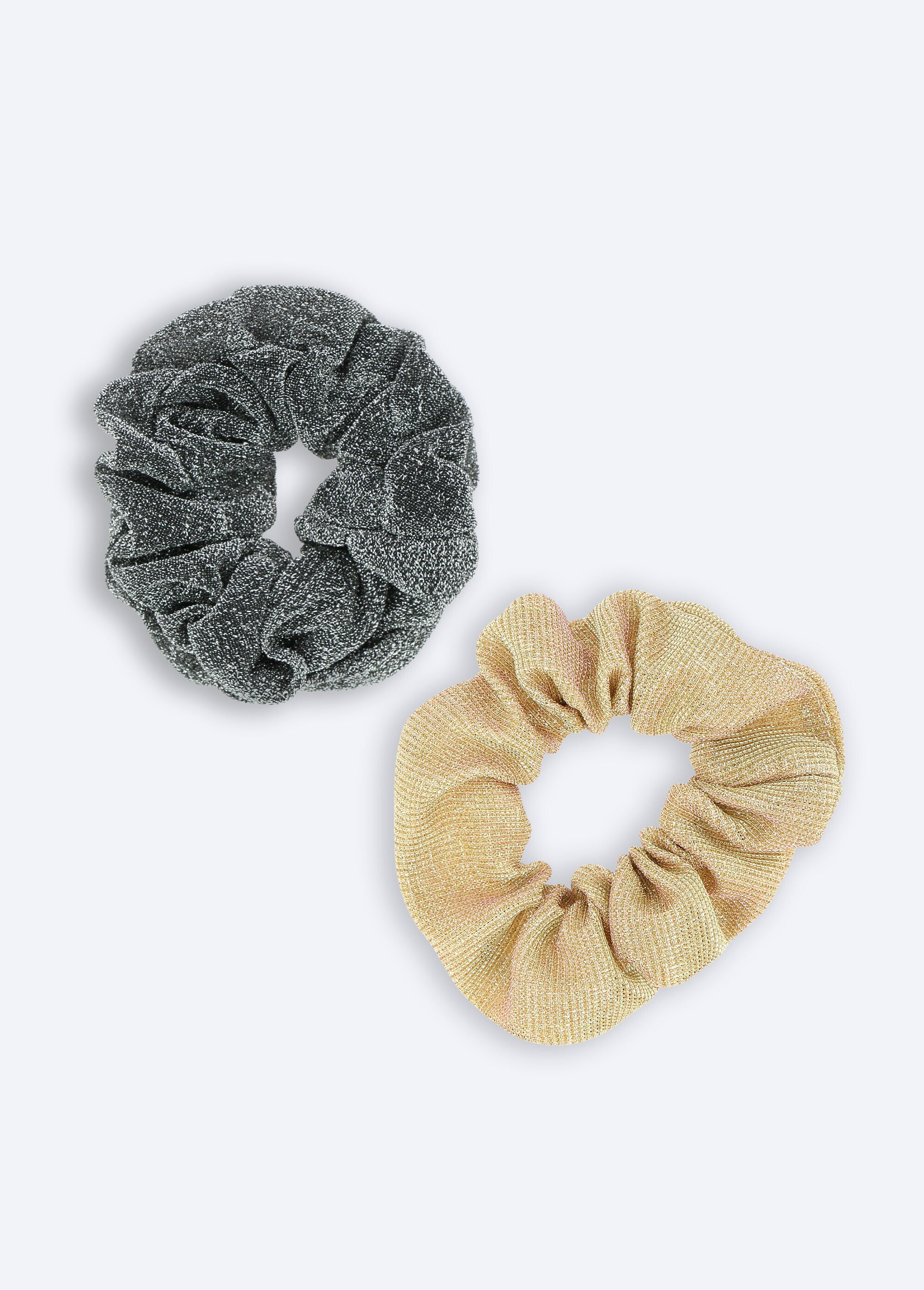 Chouchous fantaisie pour les cheveux Femme Argenté JCH-CHOUCHOULOT FA1