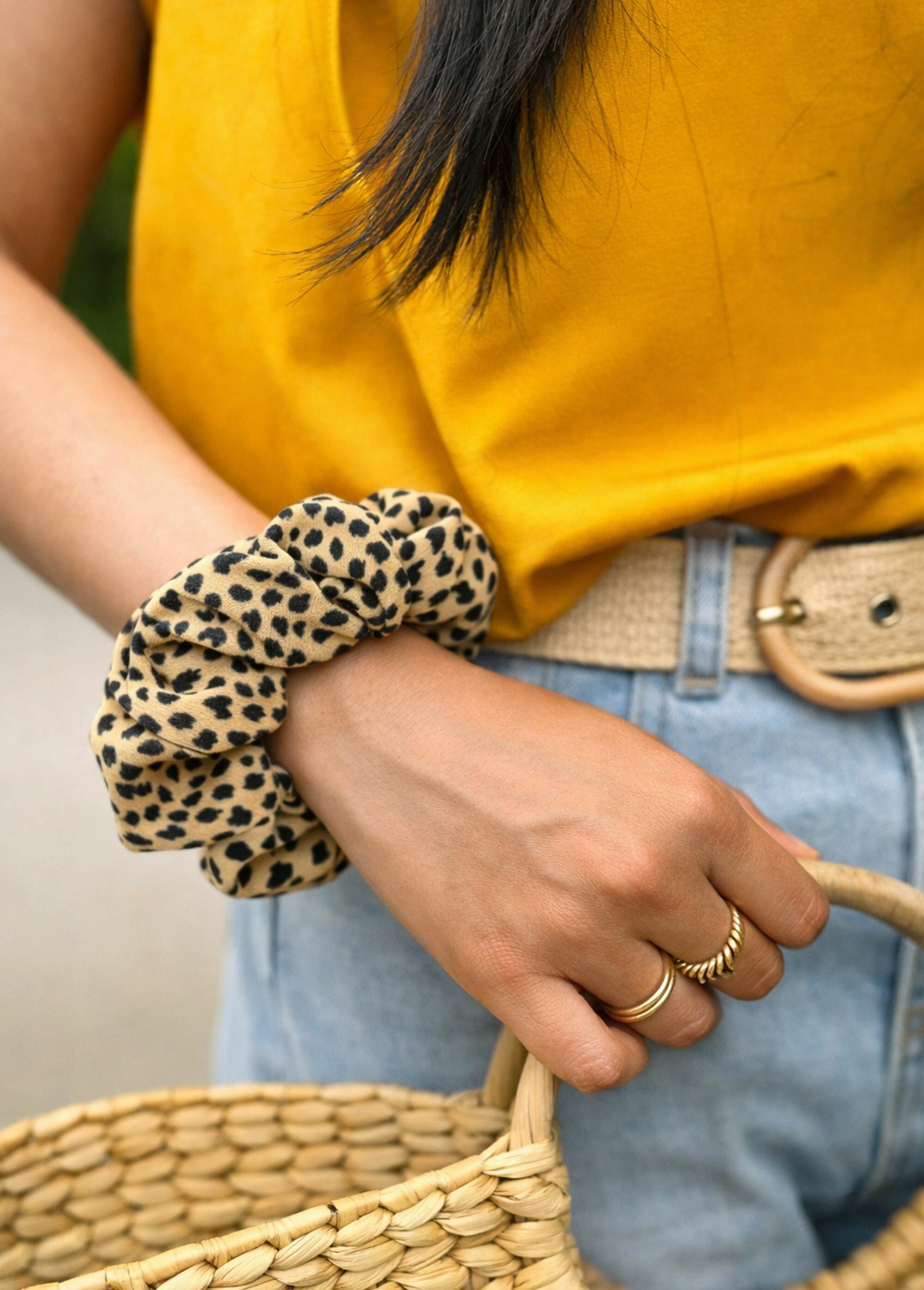 Chouchous fantaisie pour les cheveux Femme Marron JCH-CHOUCHOULOT SI2