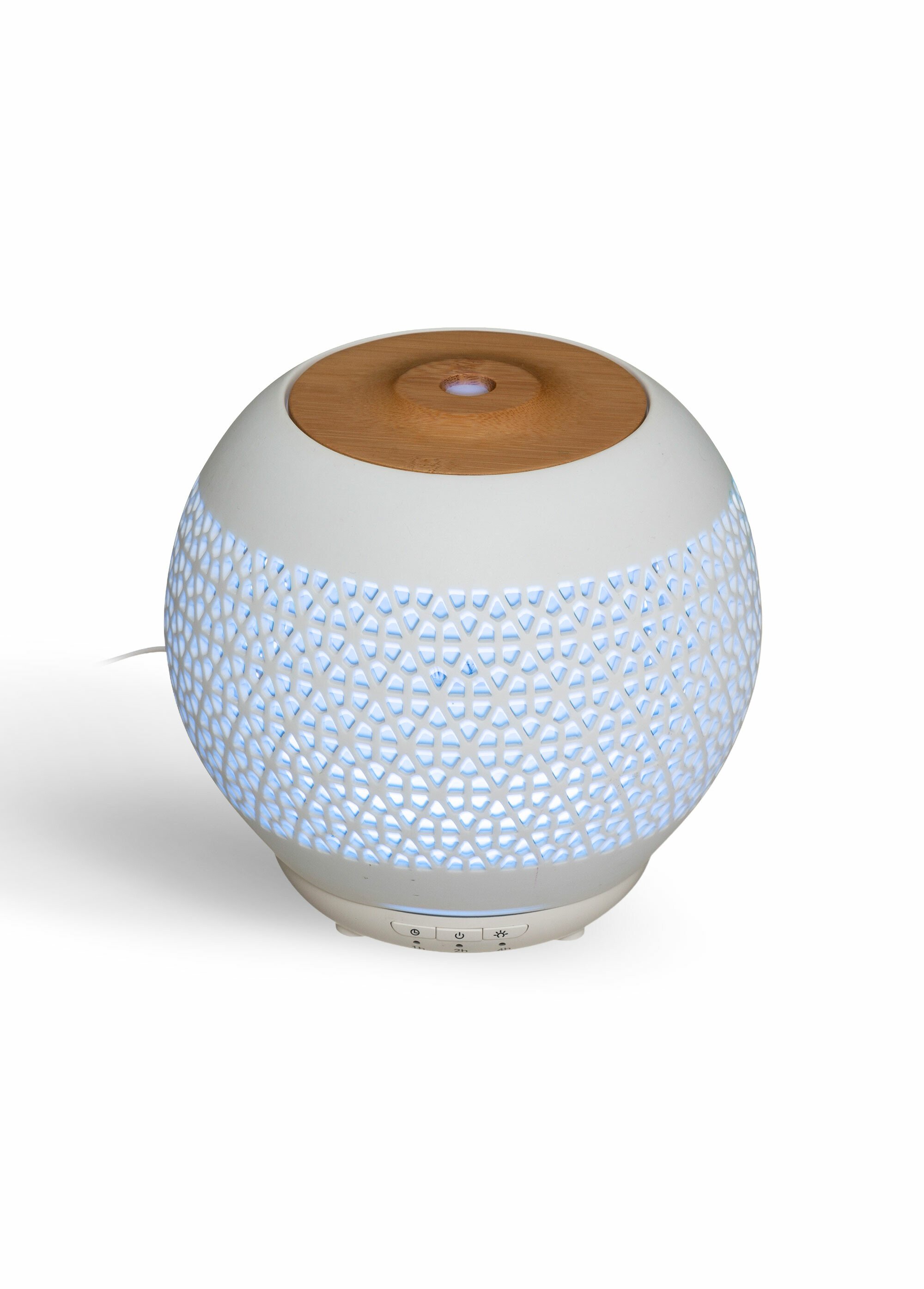 Diffuseur ajouré d'huiles essentielles Blanc JJA-172768 SI1