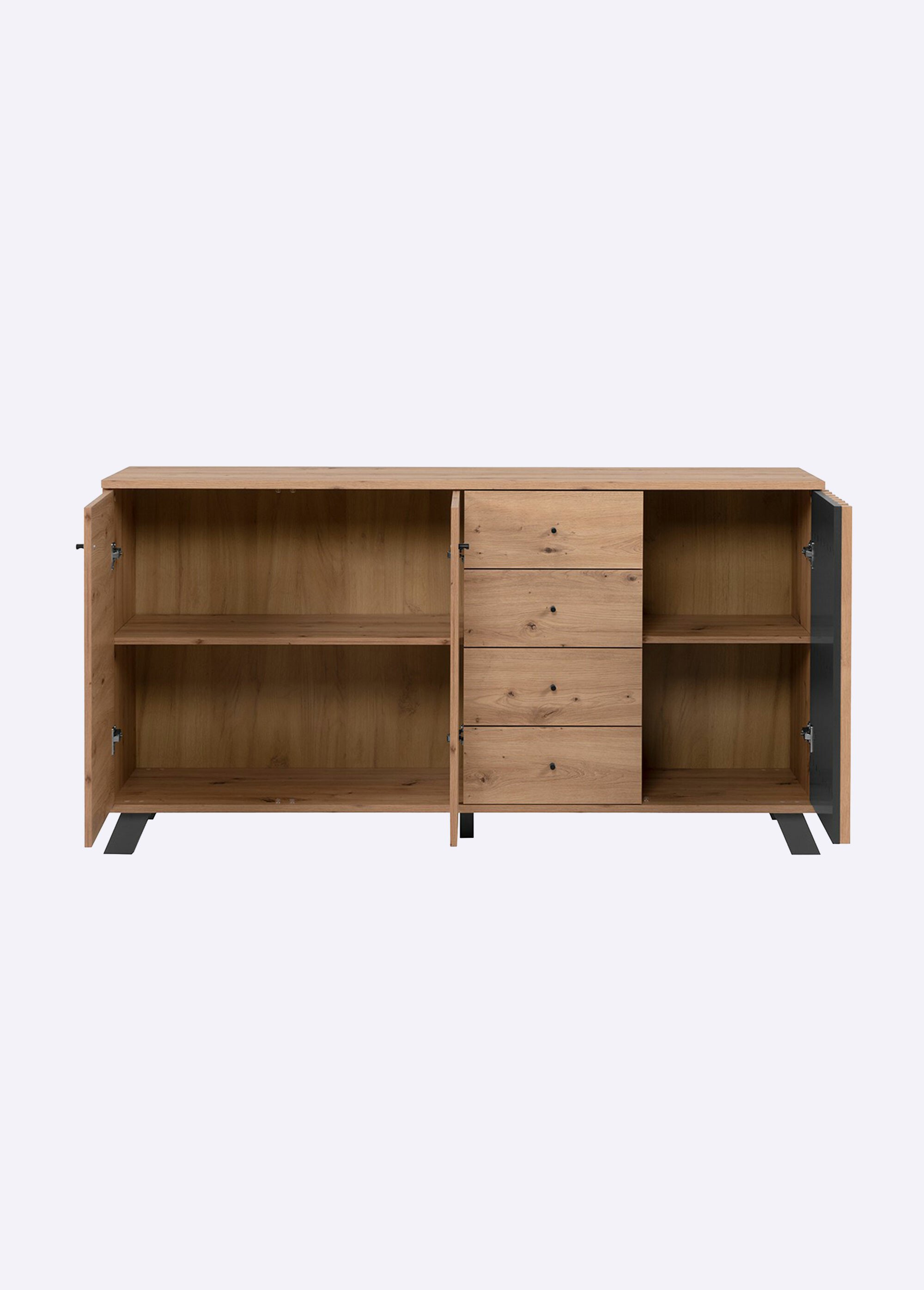 LUBLIN Grand buffet décor fantaisie MARRON CAL-13571133 DE1