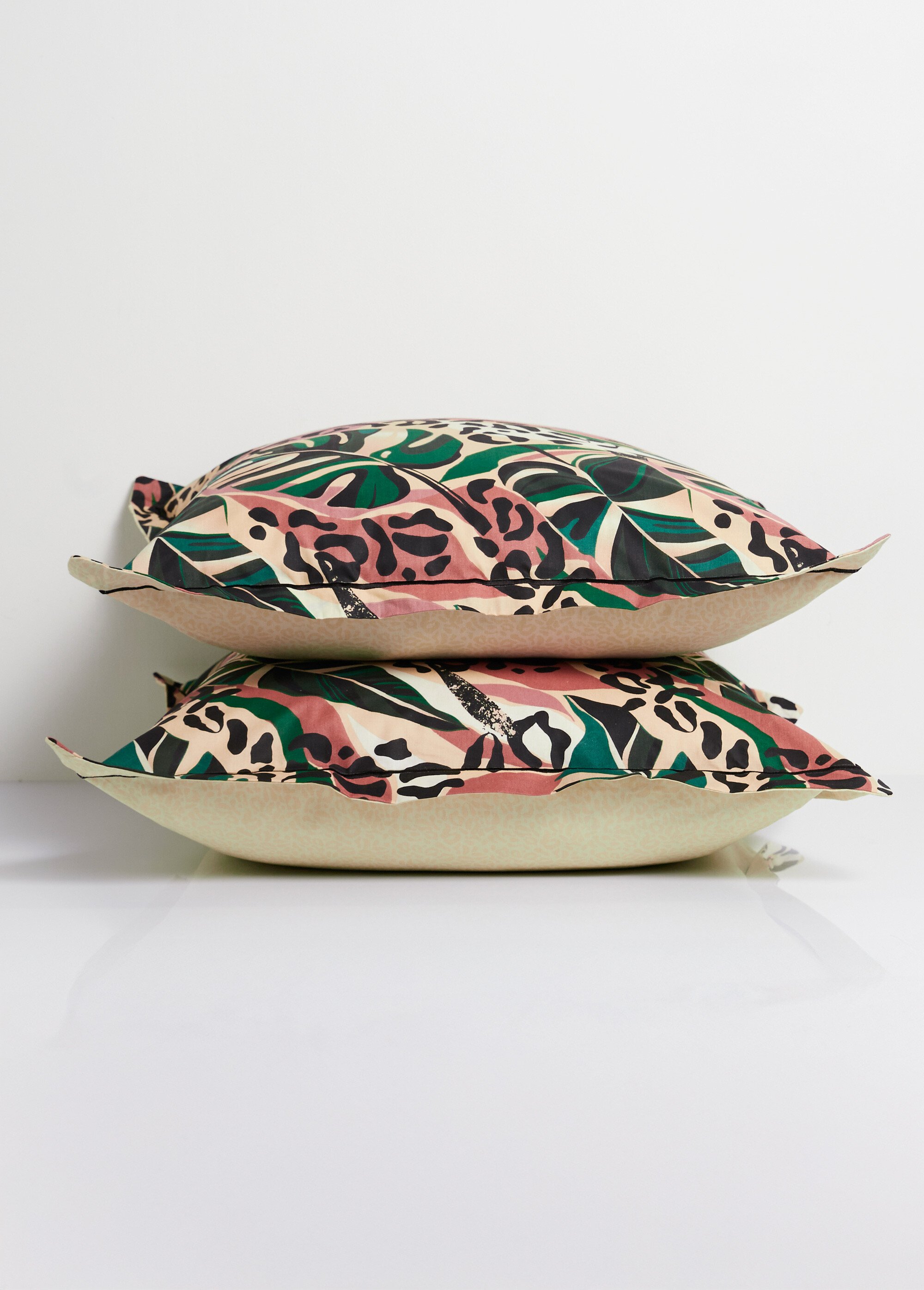 Parure housse de couette coton, jungle Vert ZAC-DAMISA DE2