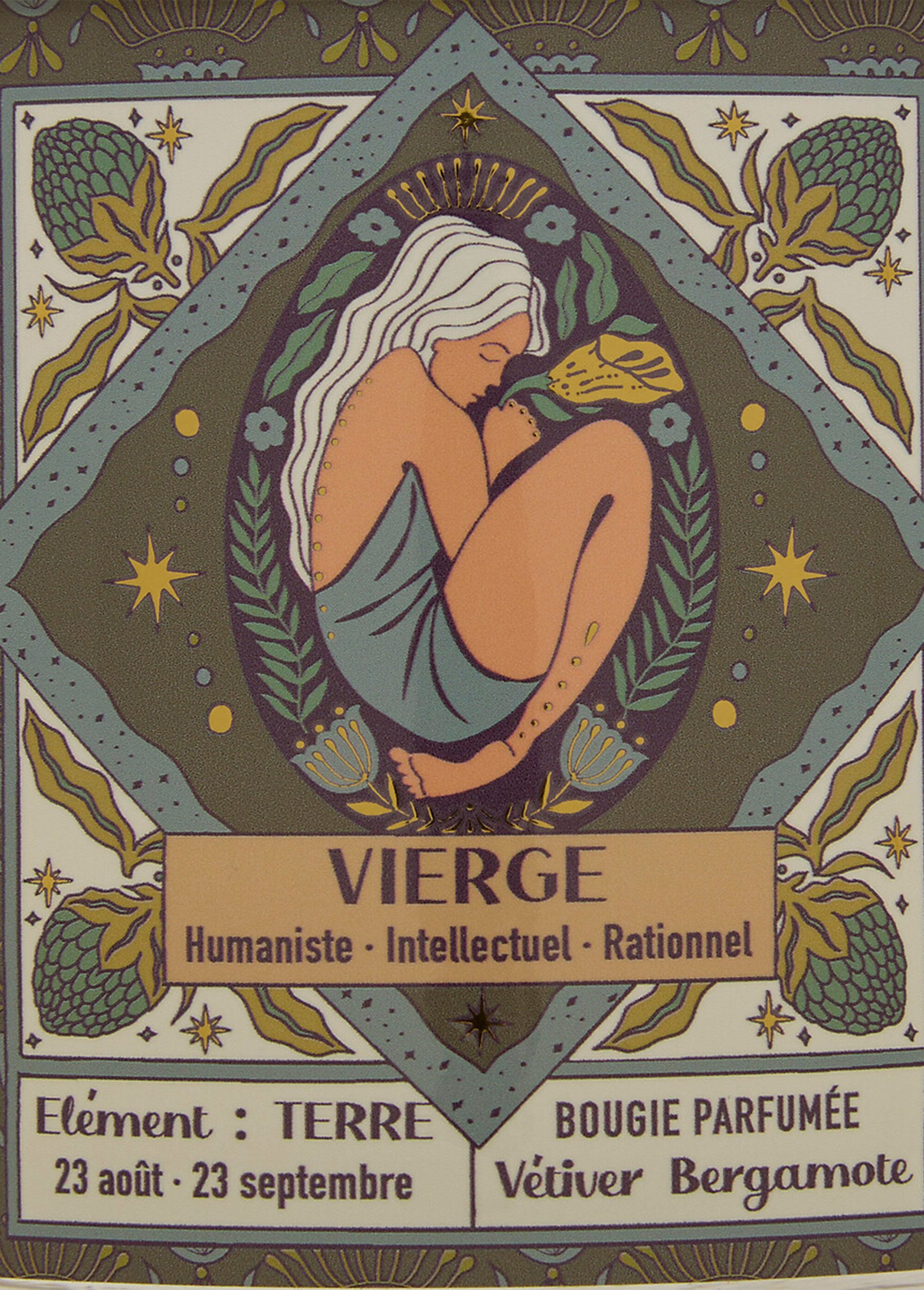 Bougie parfumée thème Signe du zodiaque Marron JJA-211656 DE3