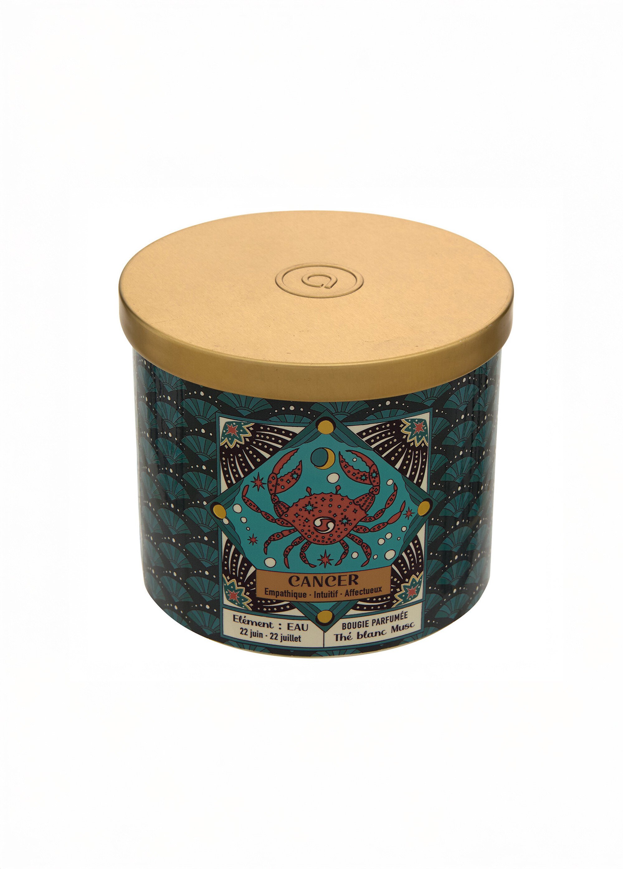 Bougie parfumée thème Signe du zodiaque Marron JJA-211656 DE2
