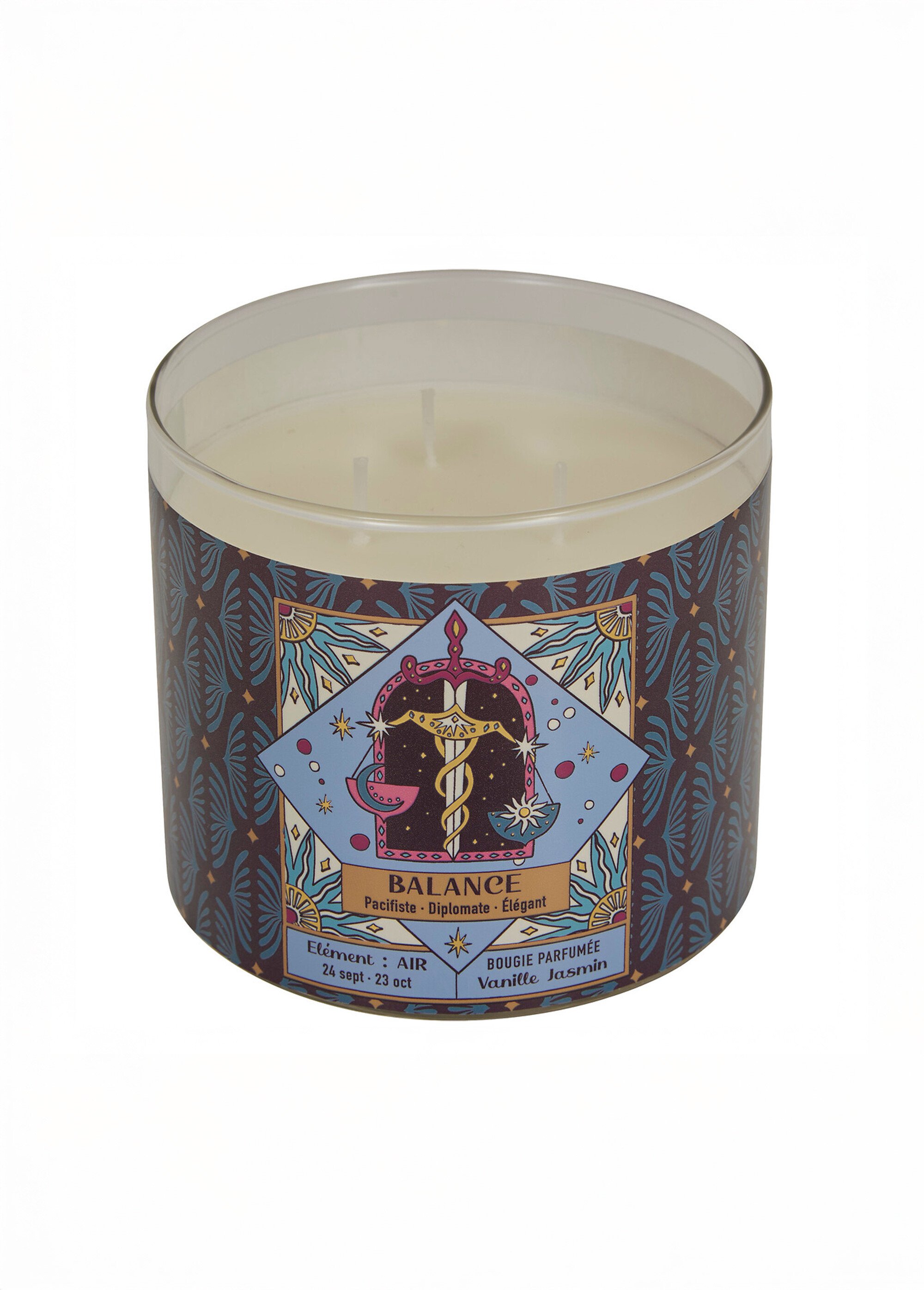 Bougie parfumée thème Signe du zodiaque Marron JJA-211656 DE1