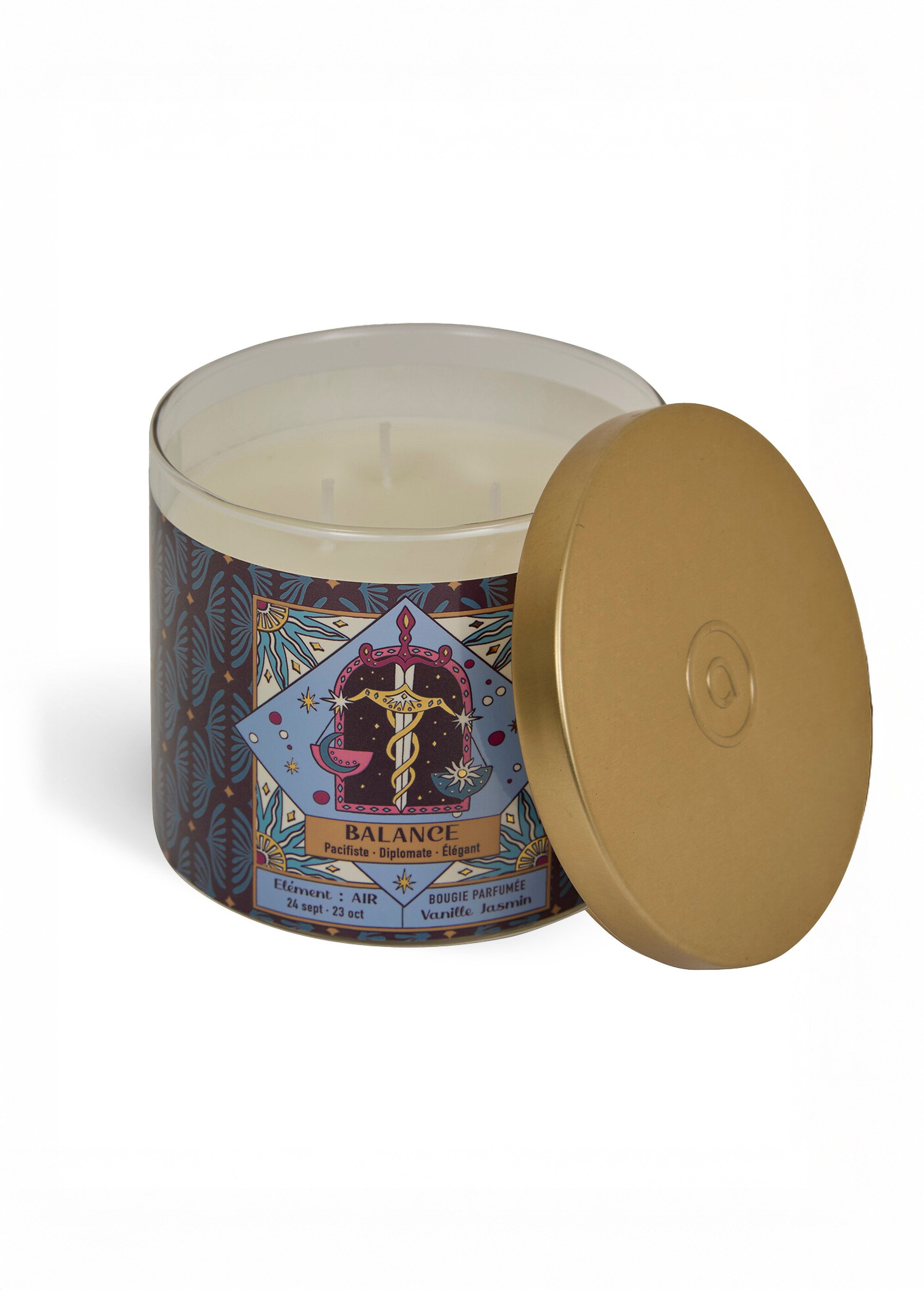 Bougie parfumée thème Signe du zodiaque Marron JJA-211656 FA1