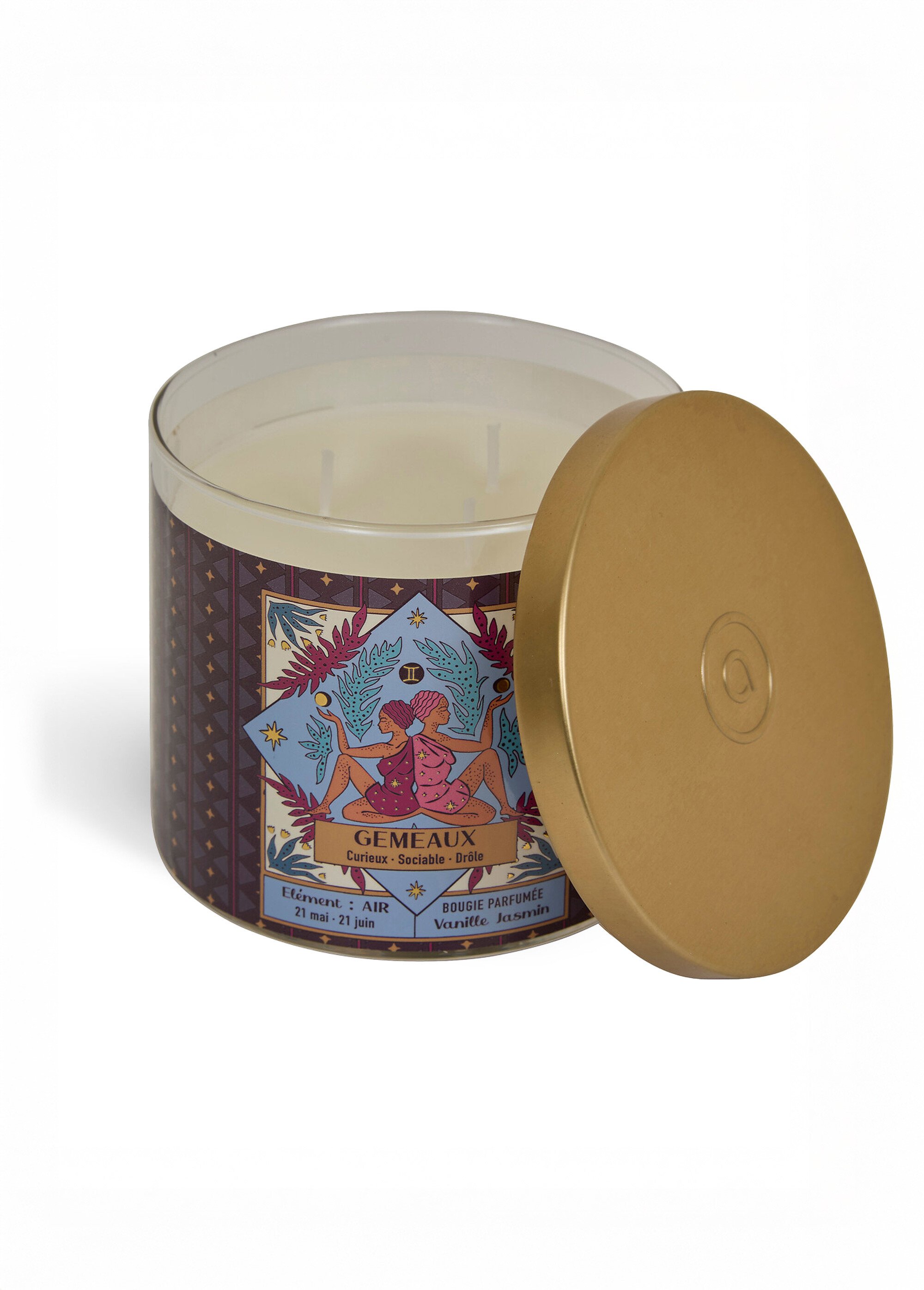 Bougie parfumée thème Signe du zodiaque Marron JJA-211656 FA1