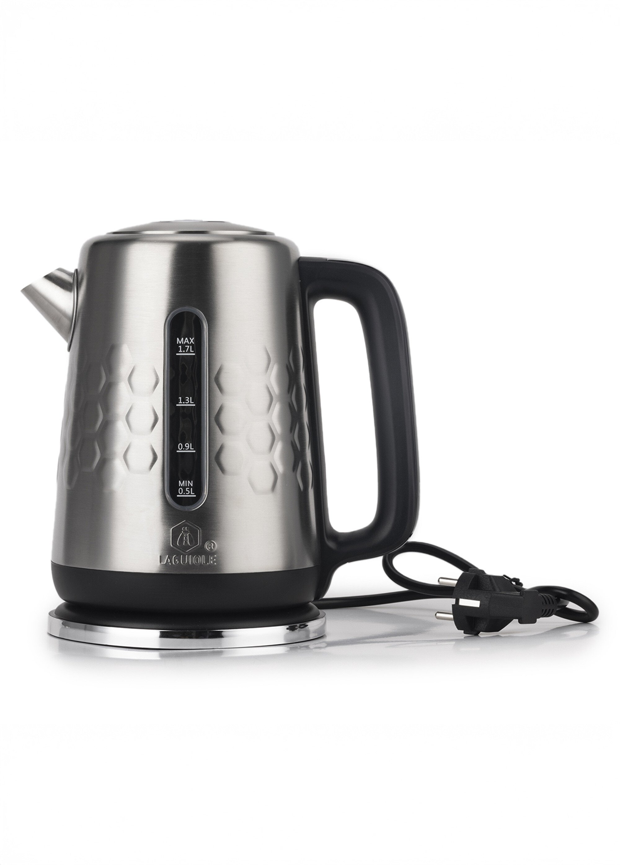 Bouilloire inox programmable 1,7L Noir 9220230 DE1