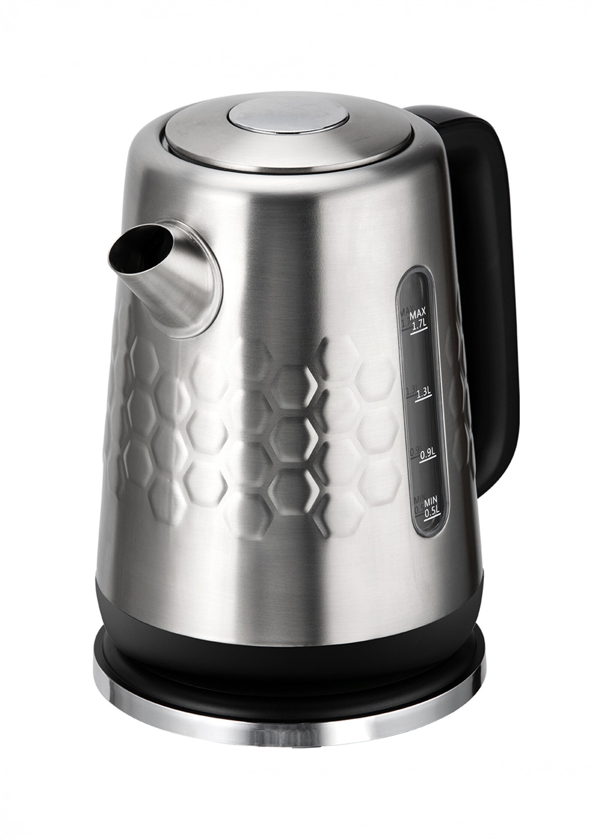 Bouilloire inox programmable 1,7L