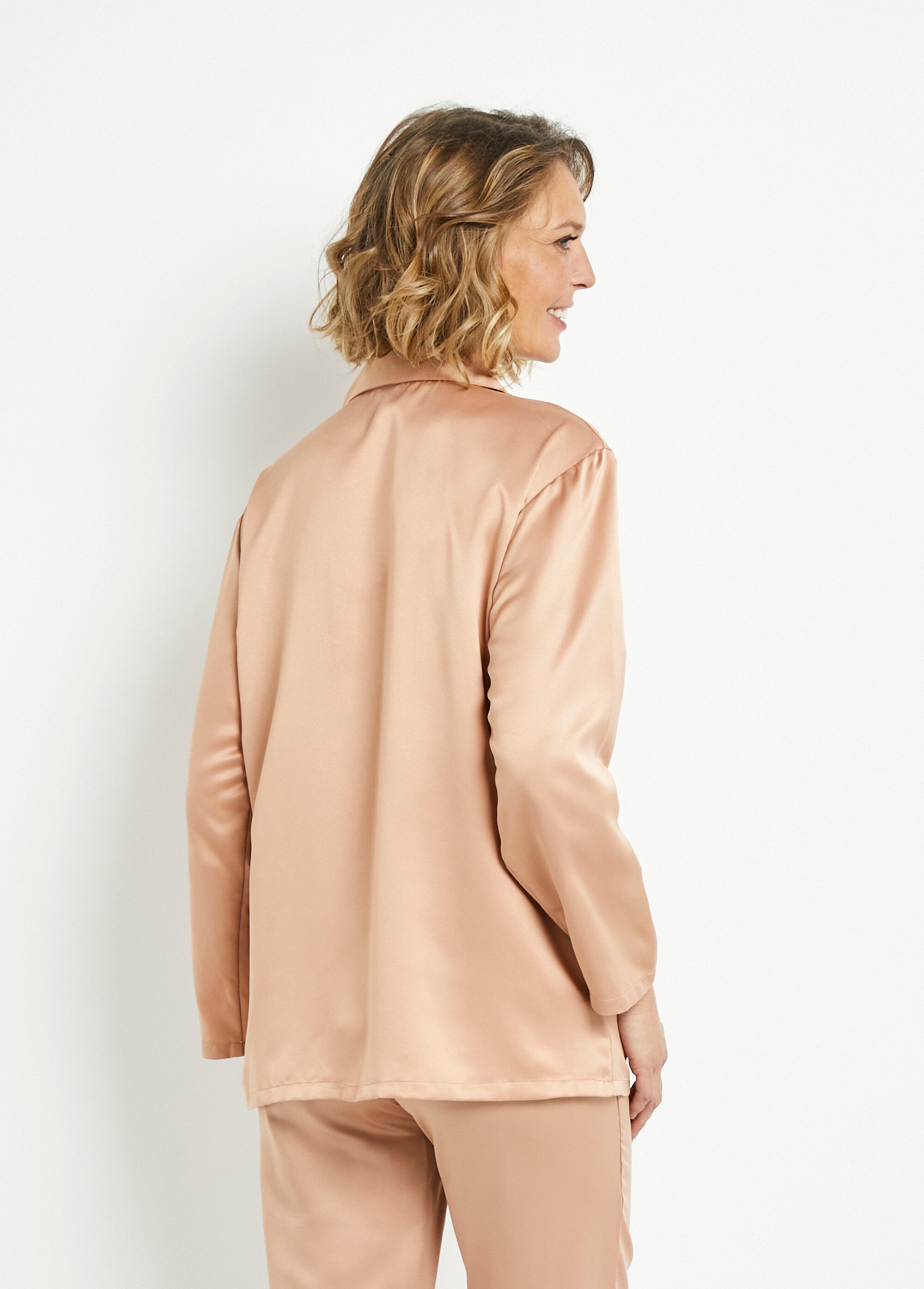 Veste Pyjama chic satin