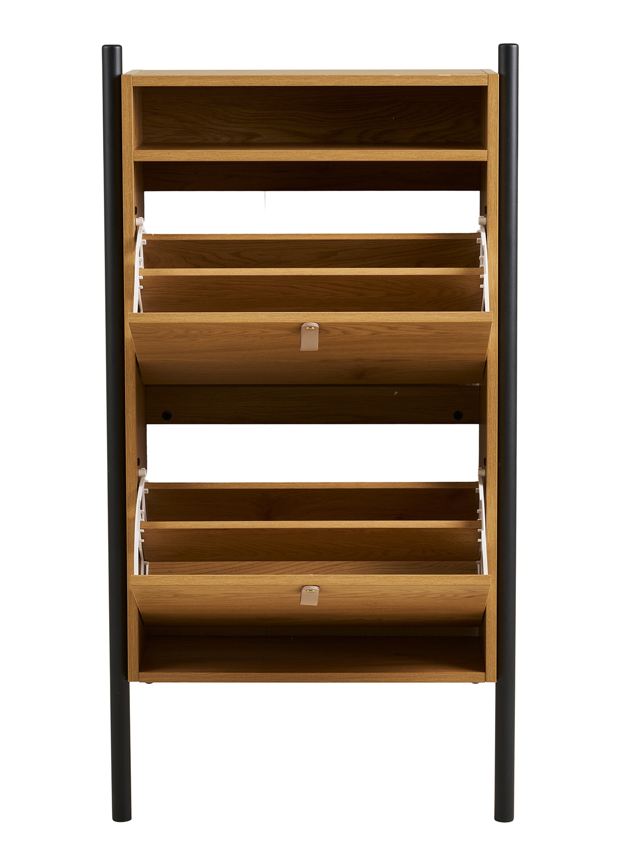 Meuble à chaussures 2 tiroirs à fixer BEIGE HN-4271010 DE1