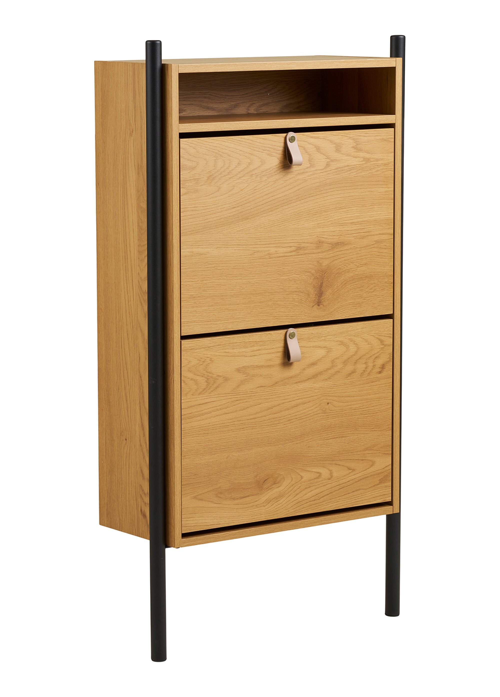 Meuble à chaussures 2 tiroirs à fixer BEIGE HN-4271010 FA1