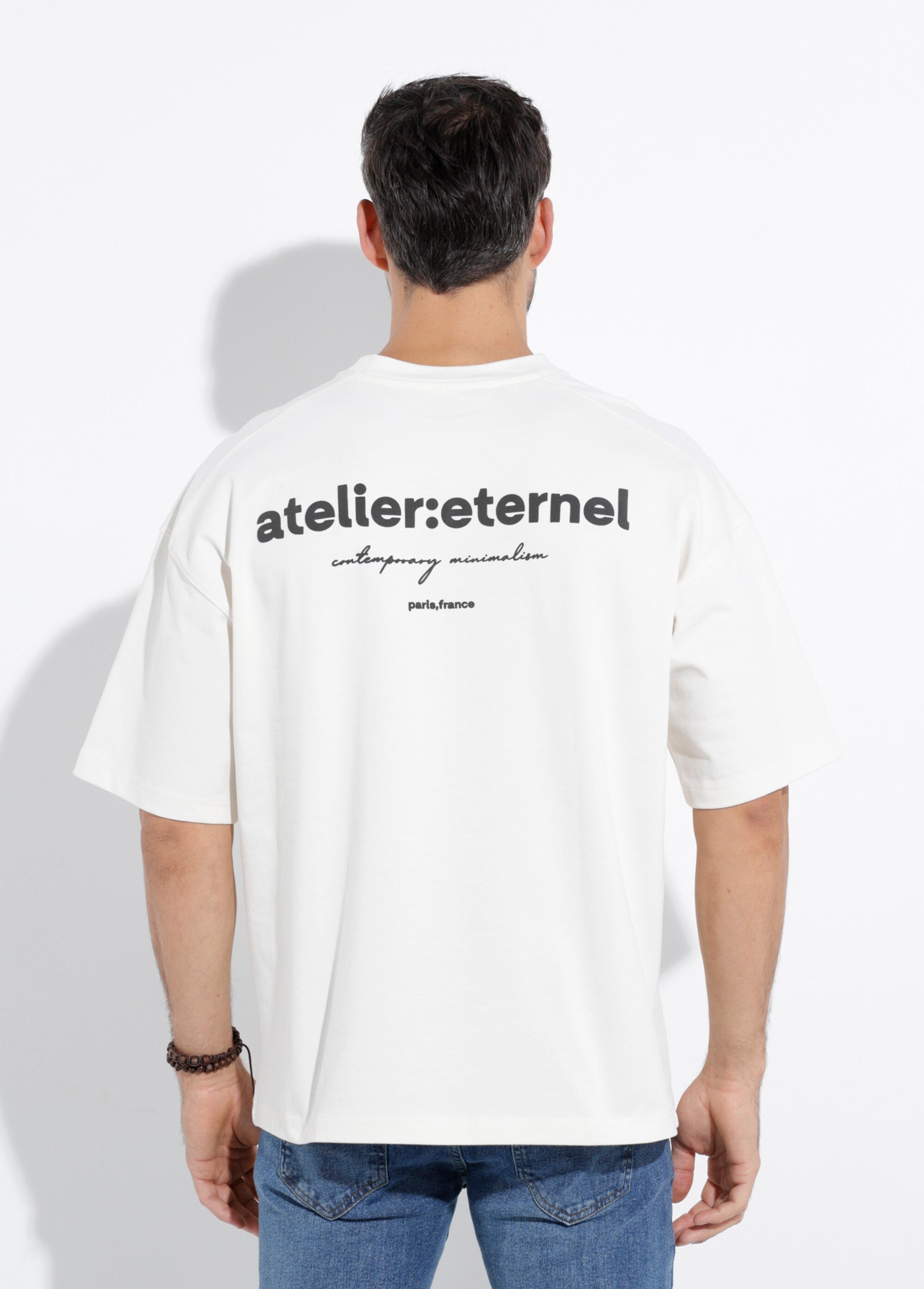 T-shirt inscriptions devant et dos