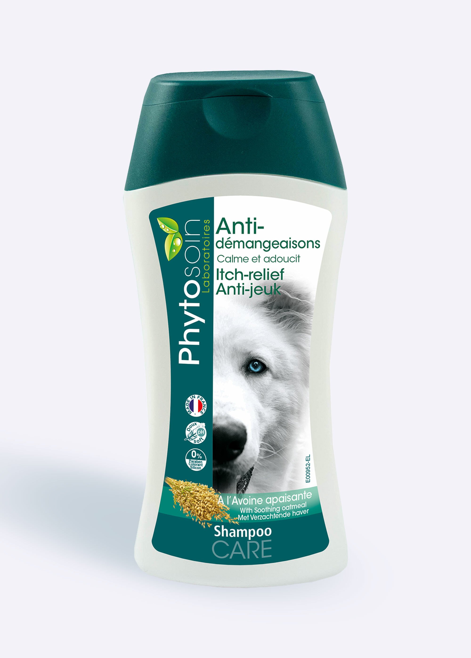 Shampooing anti-démangeaisons pour chien BLANC RIG-10095830EL FA1