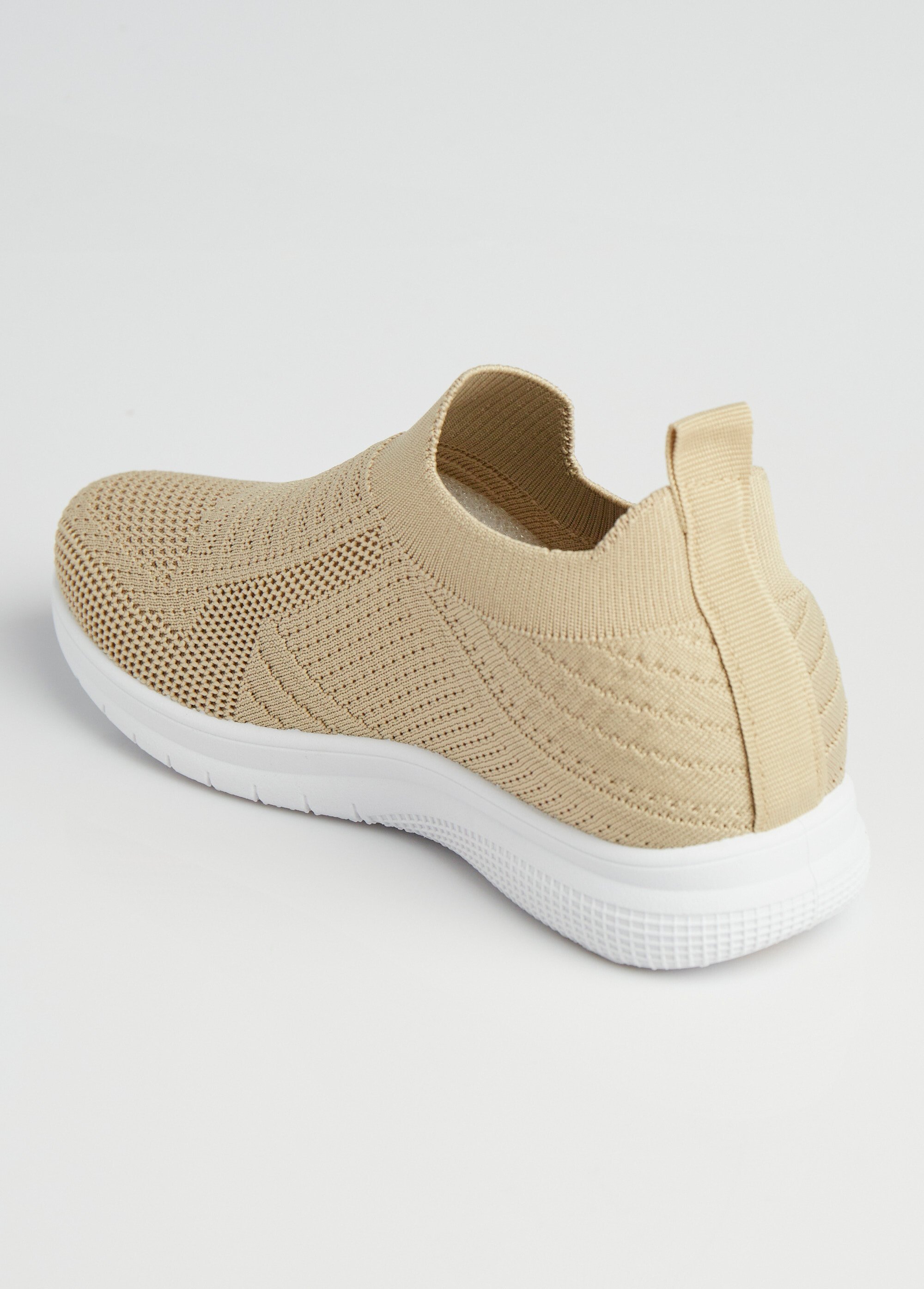 Baskets sportswear en mesh style jogers Femme Beige LBSDFY9939 DO1
