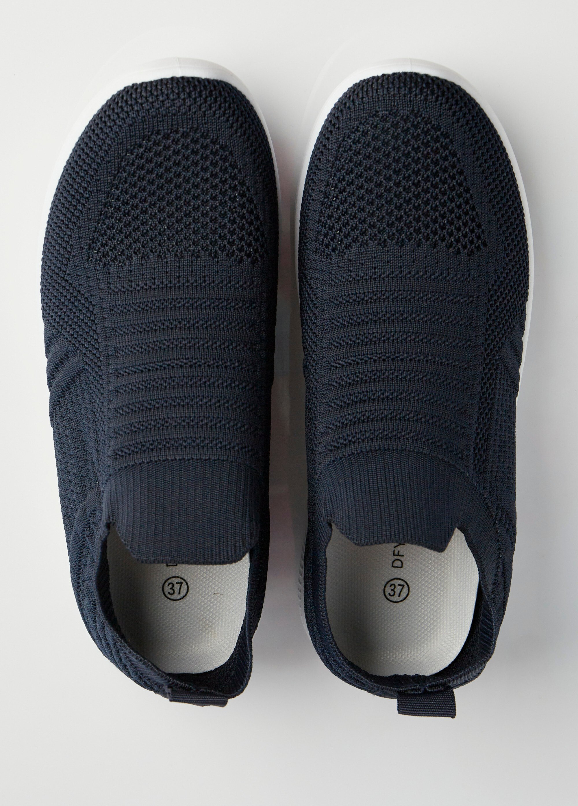 Baskets sportswear en mesh style jogers Femme Bleu LBSDFY9939 OV1