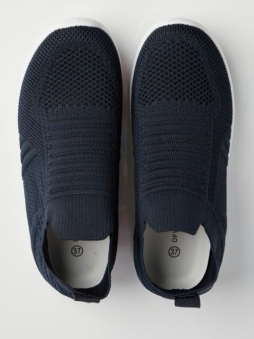 Baskets sportswear en mesh style jogers Femme Bleu LBSDFY9939 OV1