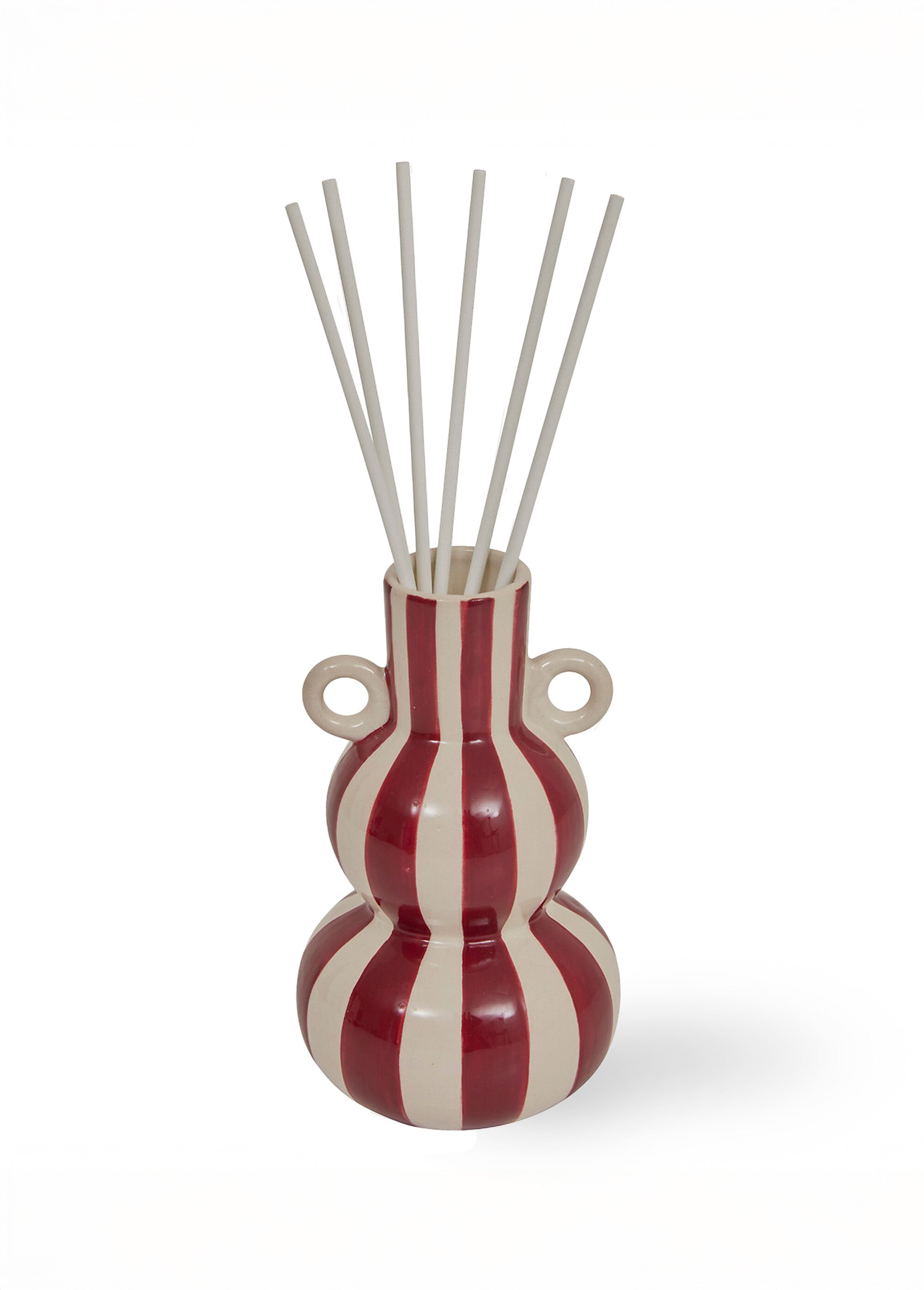 Diffuseur en céramique d'huile parfumée Rouge JJA-211662 FA1