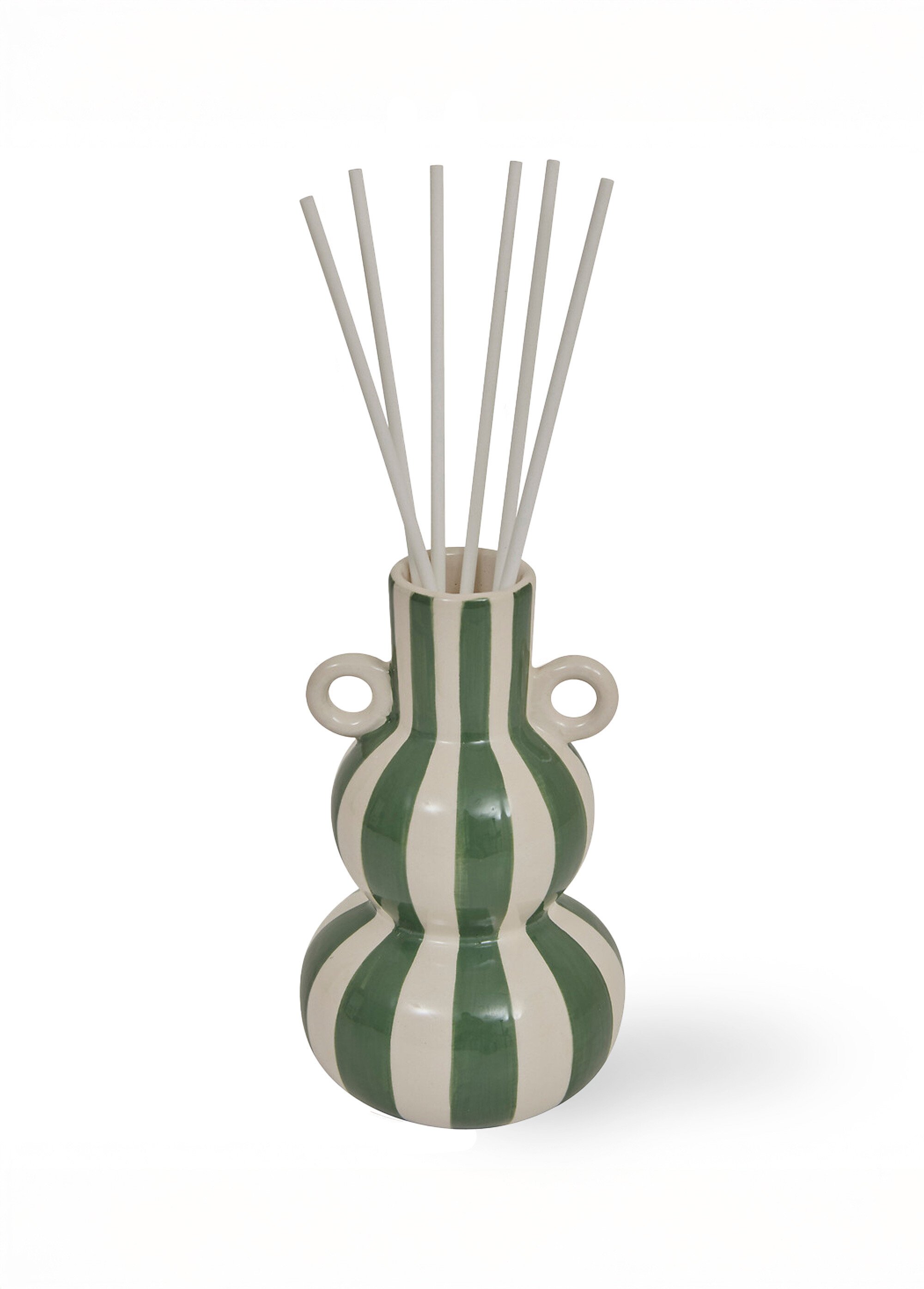 Diffuseur en céramique d'huile parfumée Vert JJA-211662 FA1
