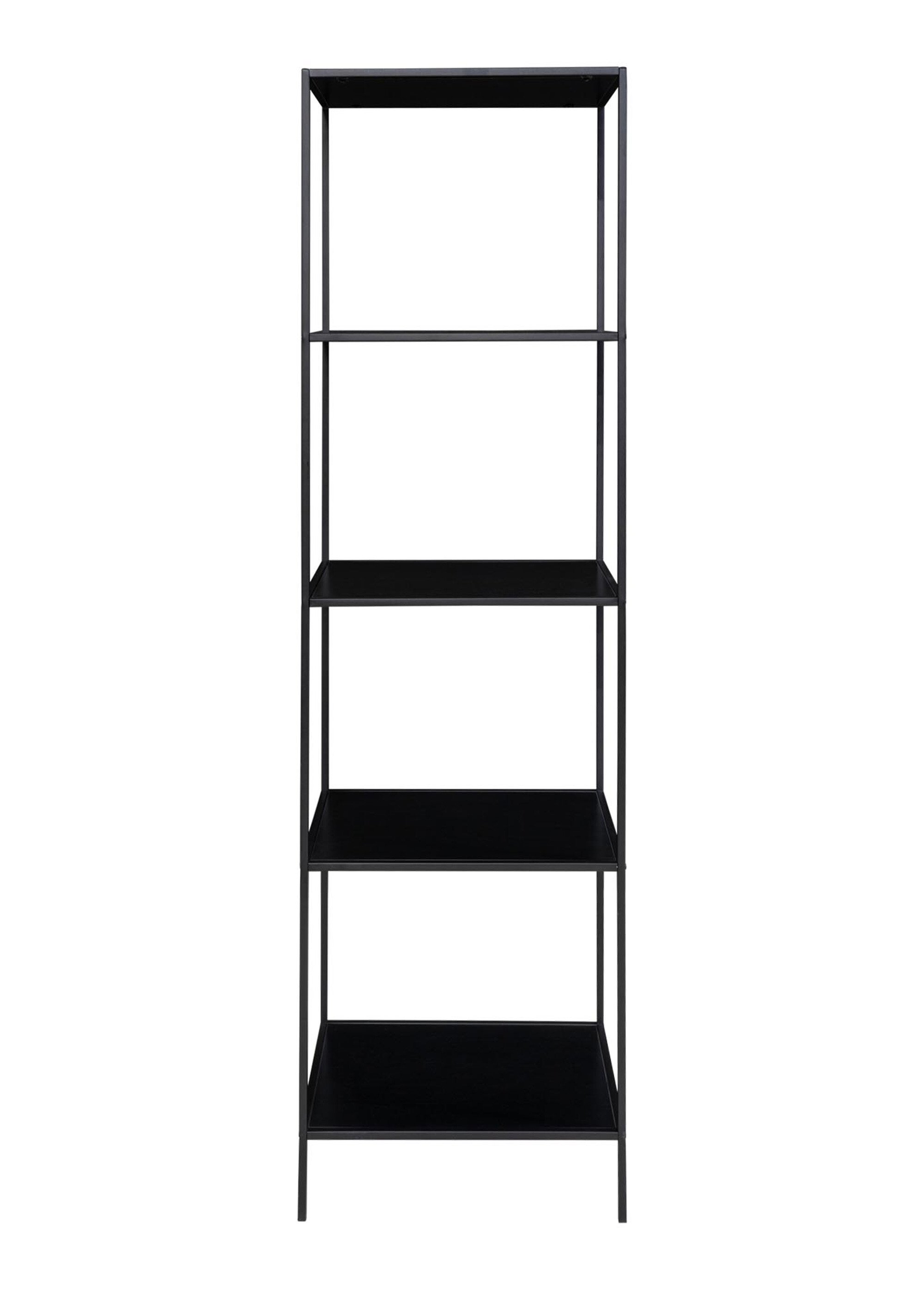 Etagère 5 niveaux en métal foncé