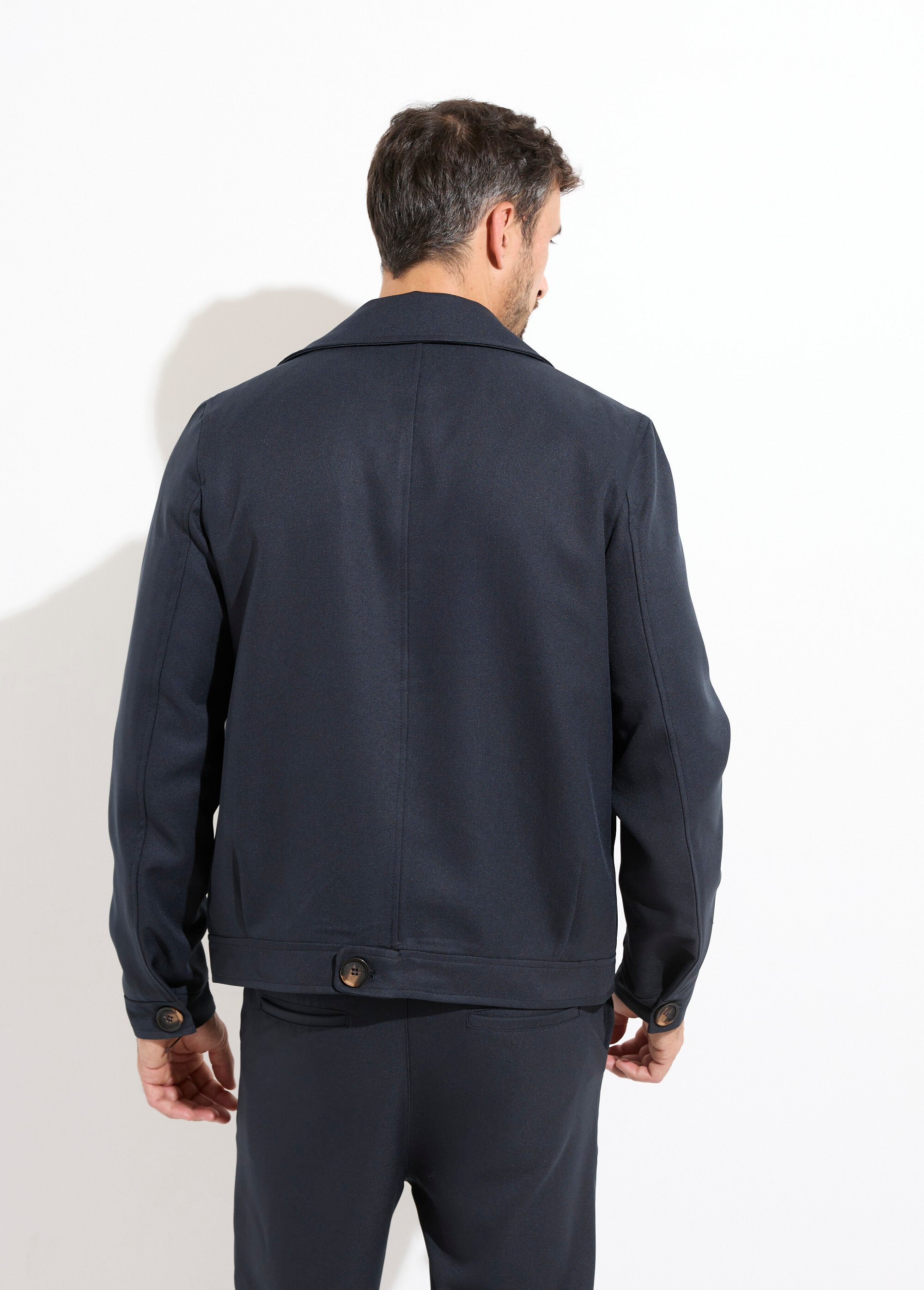 Veste zippée légère casual chic