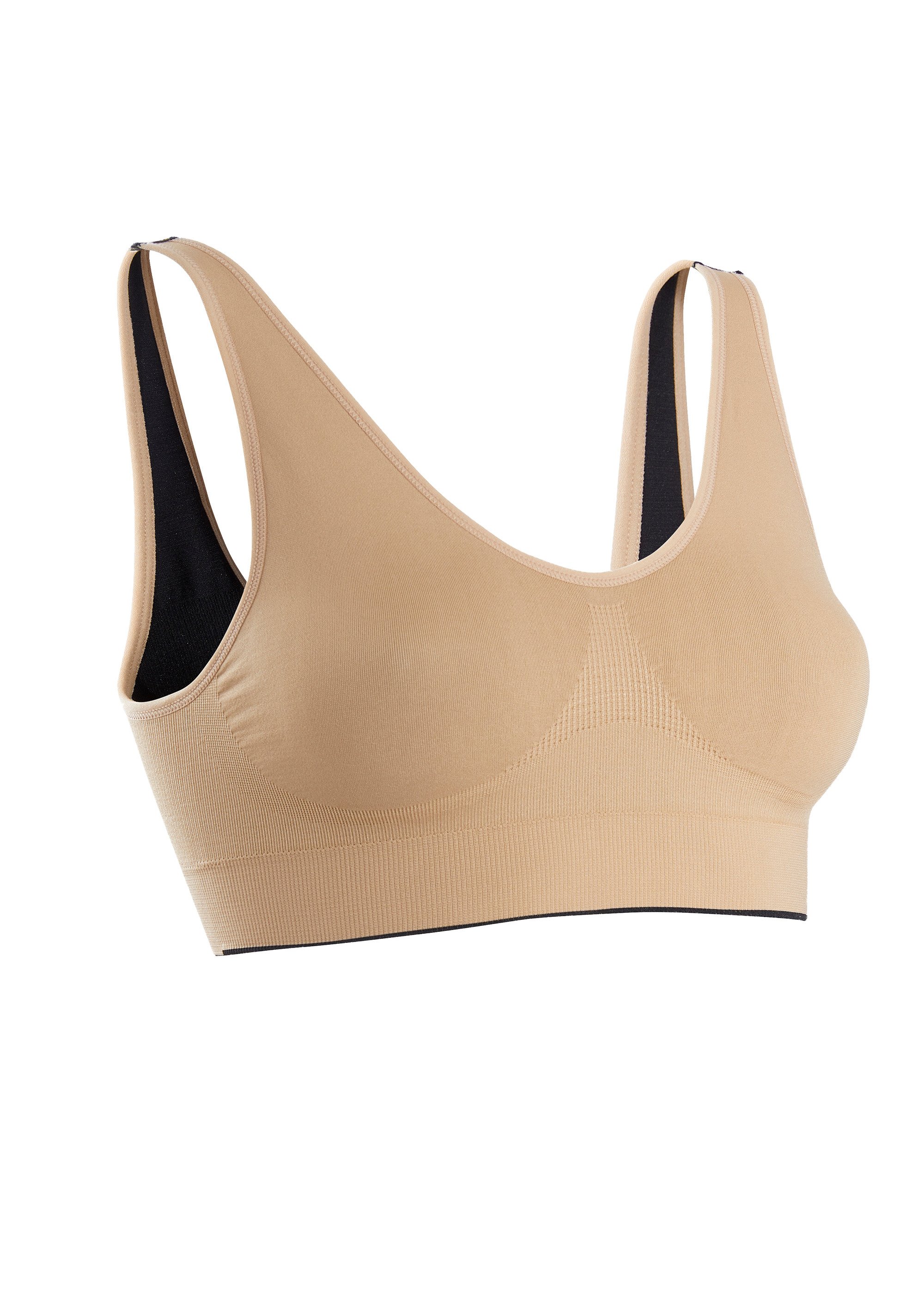 Lot de 2 Brassières réversibles sans couture
