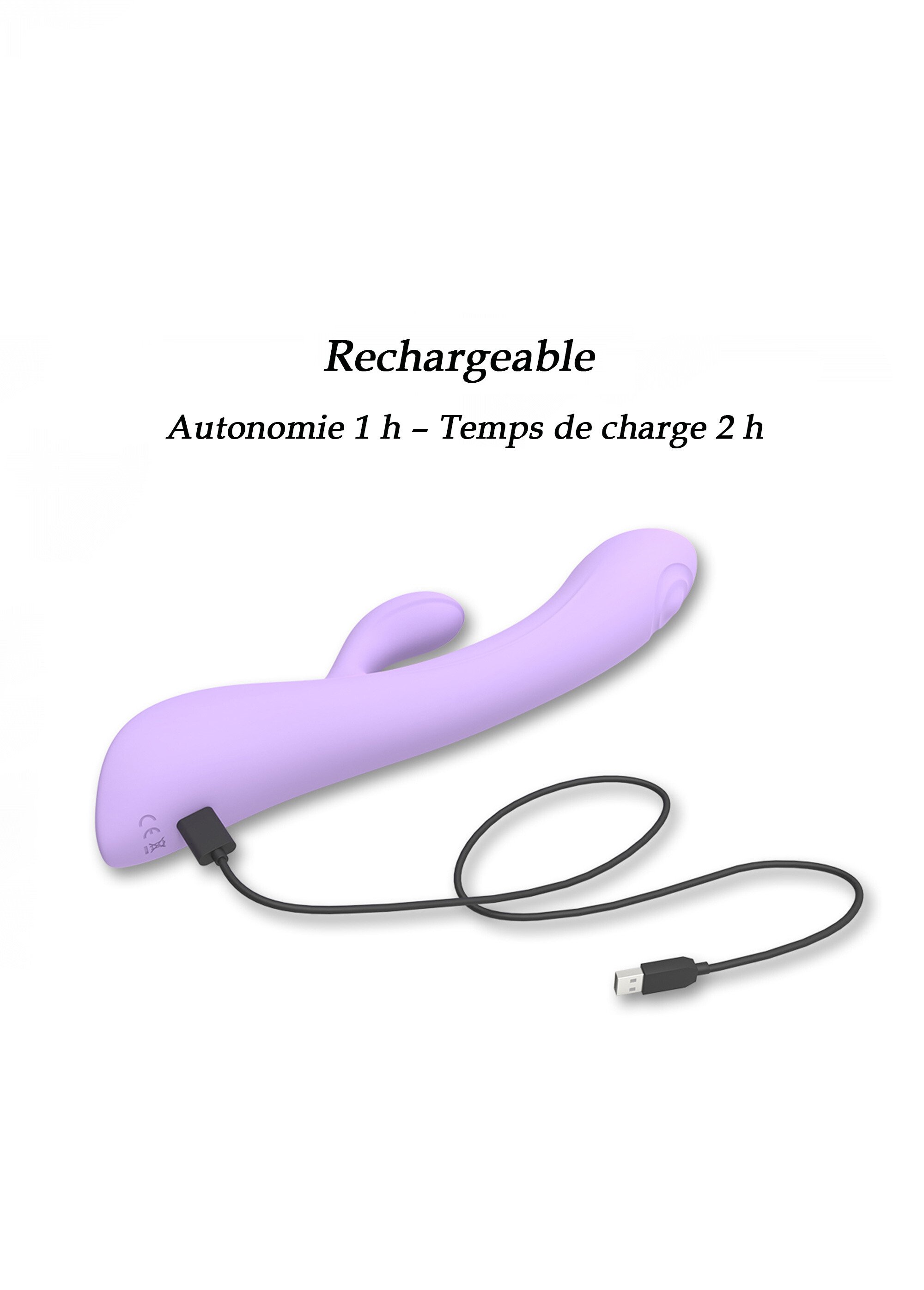 Sextoy double stimulation Bunny & Clyde VIOLET LOV-6032664 DE2