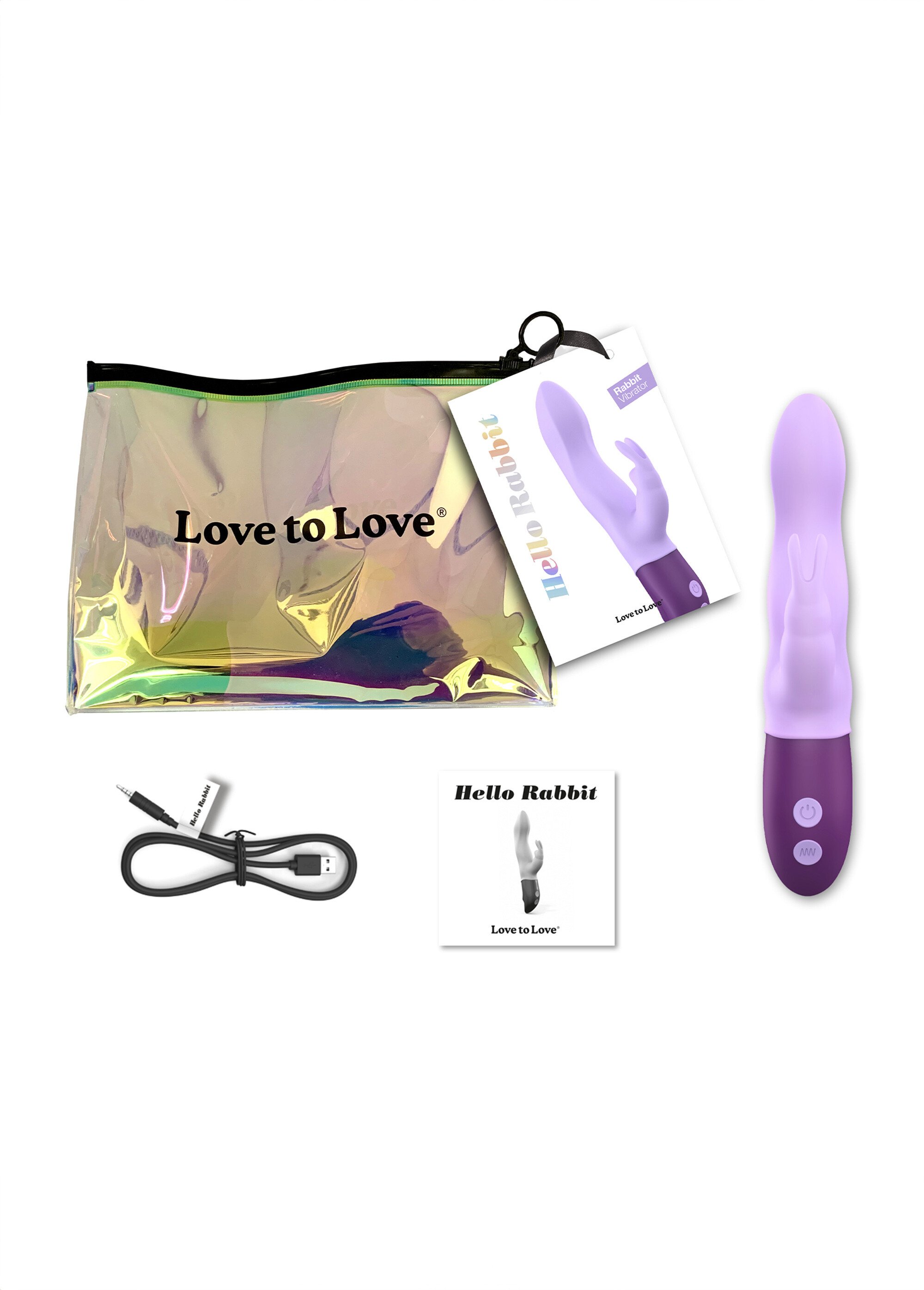 Sextoy double stimulation Hello Rabbit VIOLET LOV-6032237 SF1
