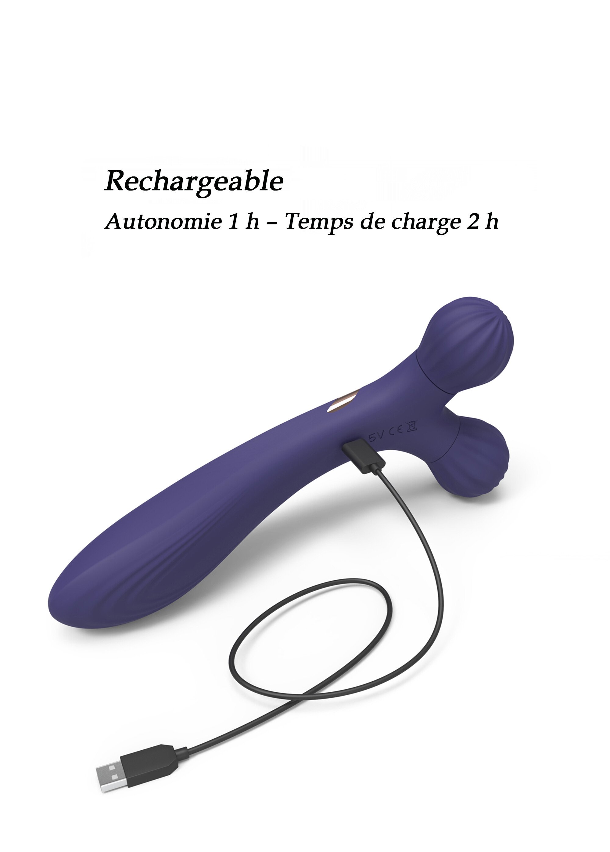 Sextoy vibrant et massant Fire Ball BLEU LOV-6032770 DE1