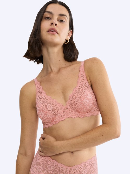 Soutien-gorge avec armatures, Amourette Femme Rose VADINO FA1