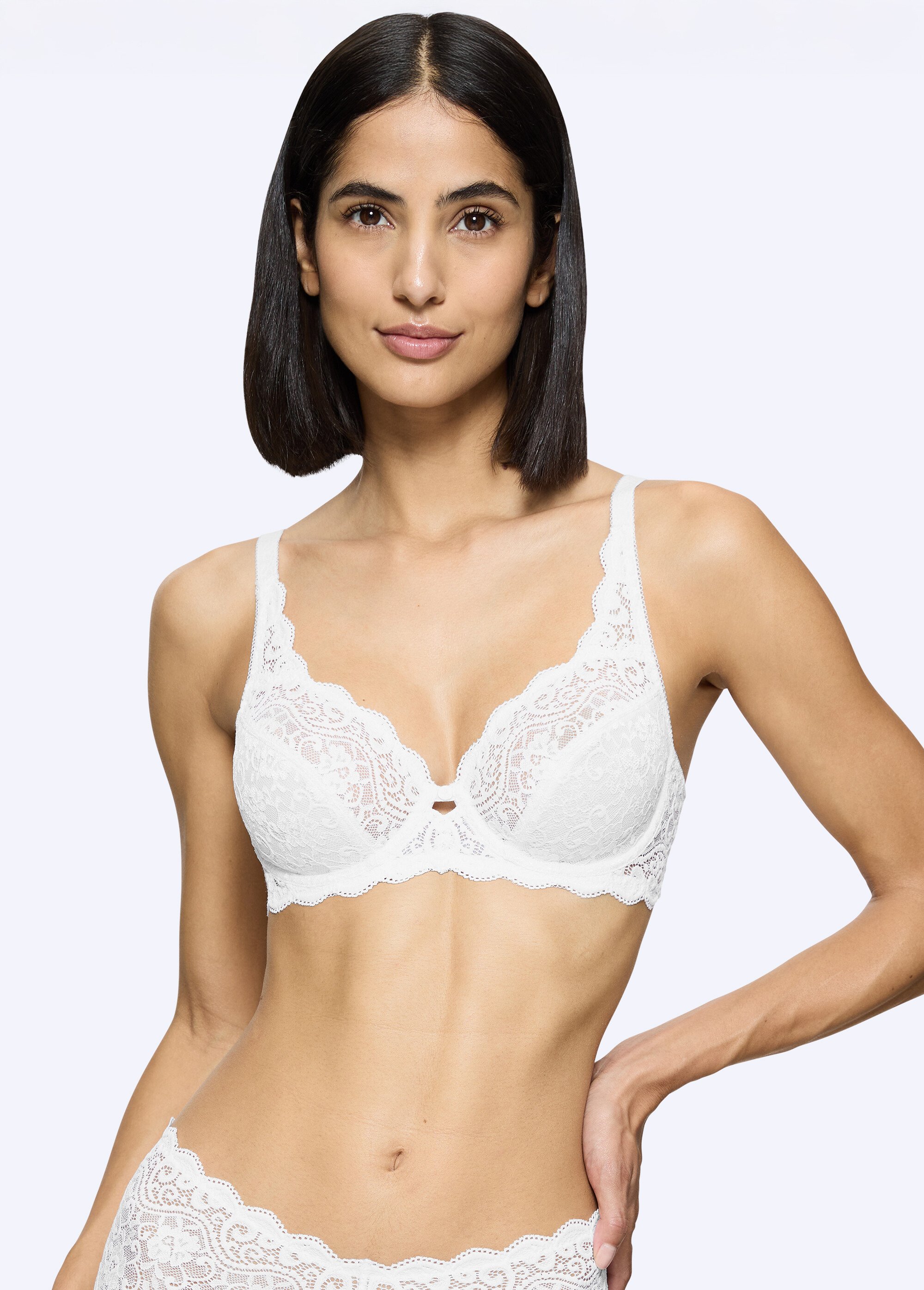 Soutien-gorge avec armatures, Amourette Femme Blanc VADINO FA1