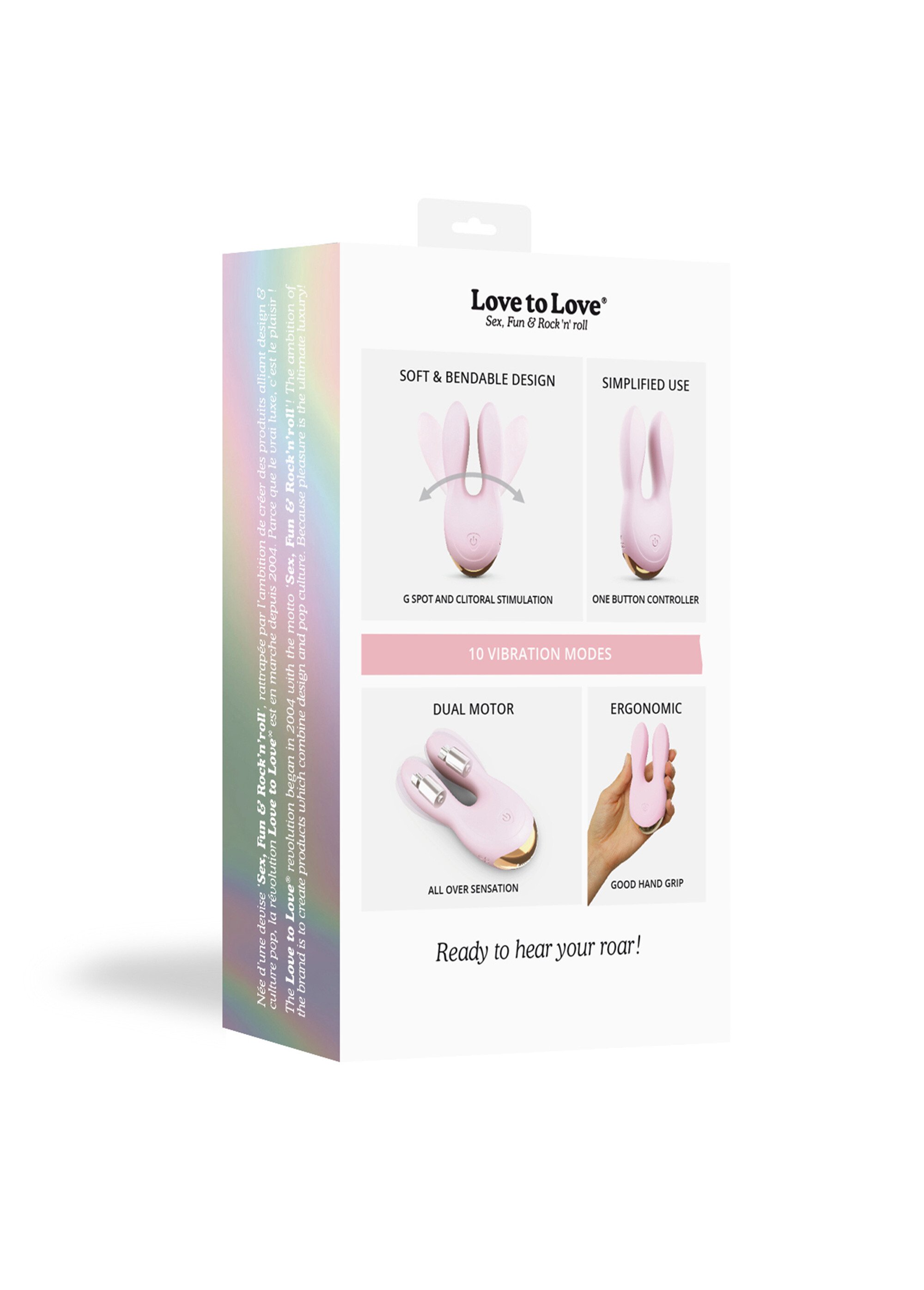 Stimulateur clitoridien Hear Me ROSE LOV-6032145 DE3