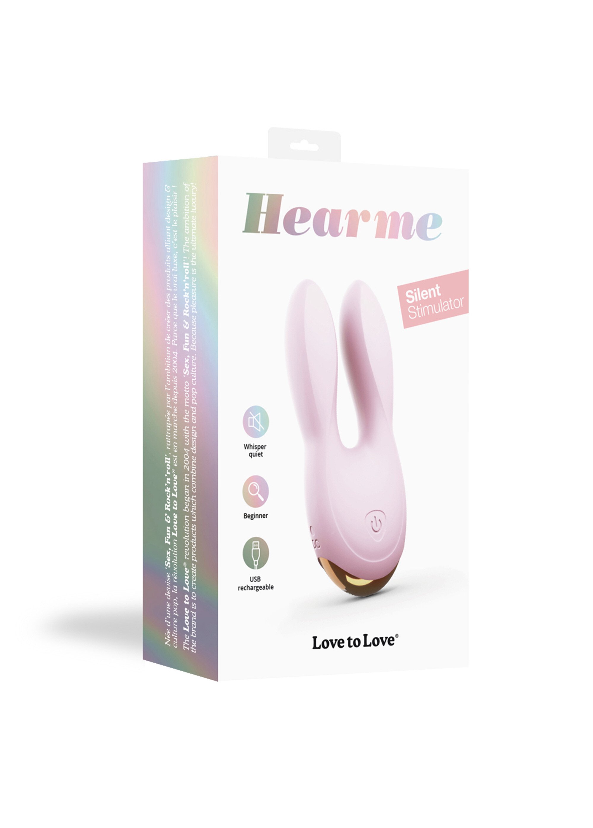 Stimulateur clitoridien Hear Me ROSE LOV-6032145 DE4