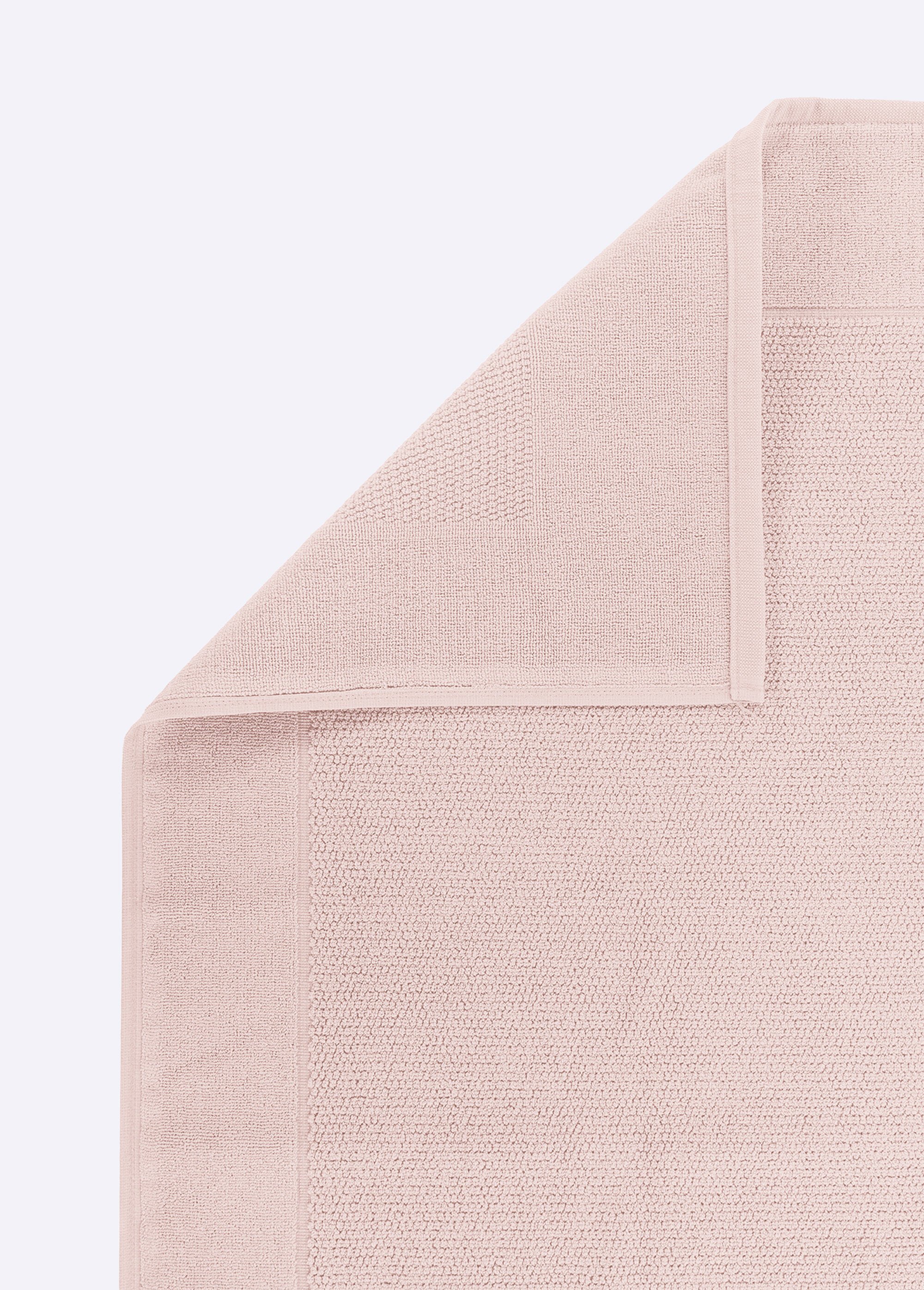 Tapis de bain en éponge avec fin liteau