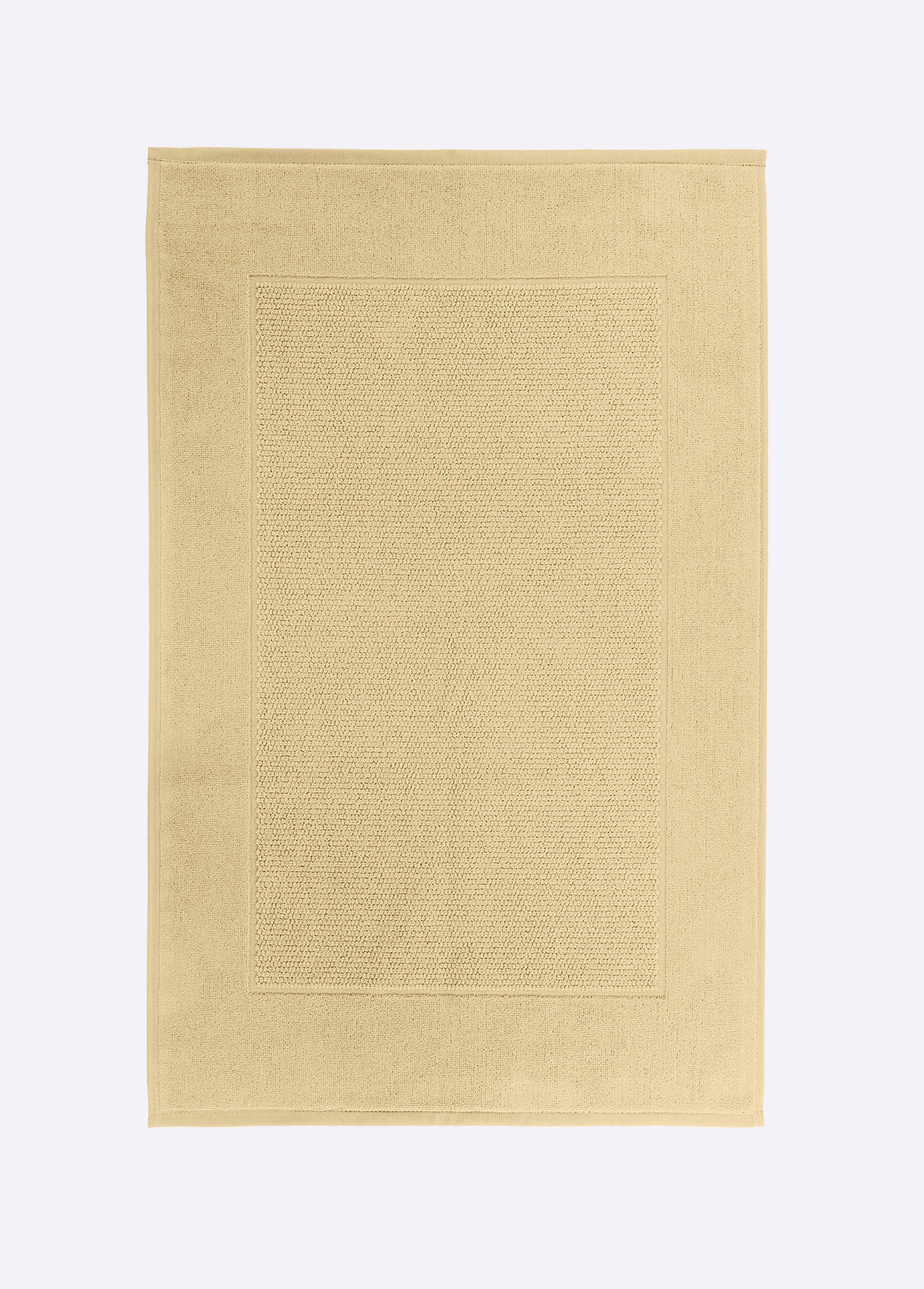 Tapis de bain en éponge avec fin liteau