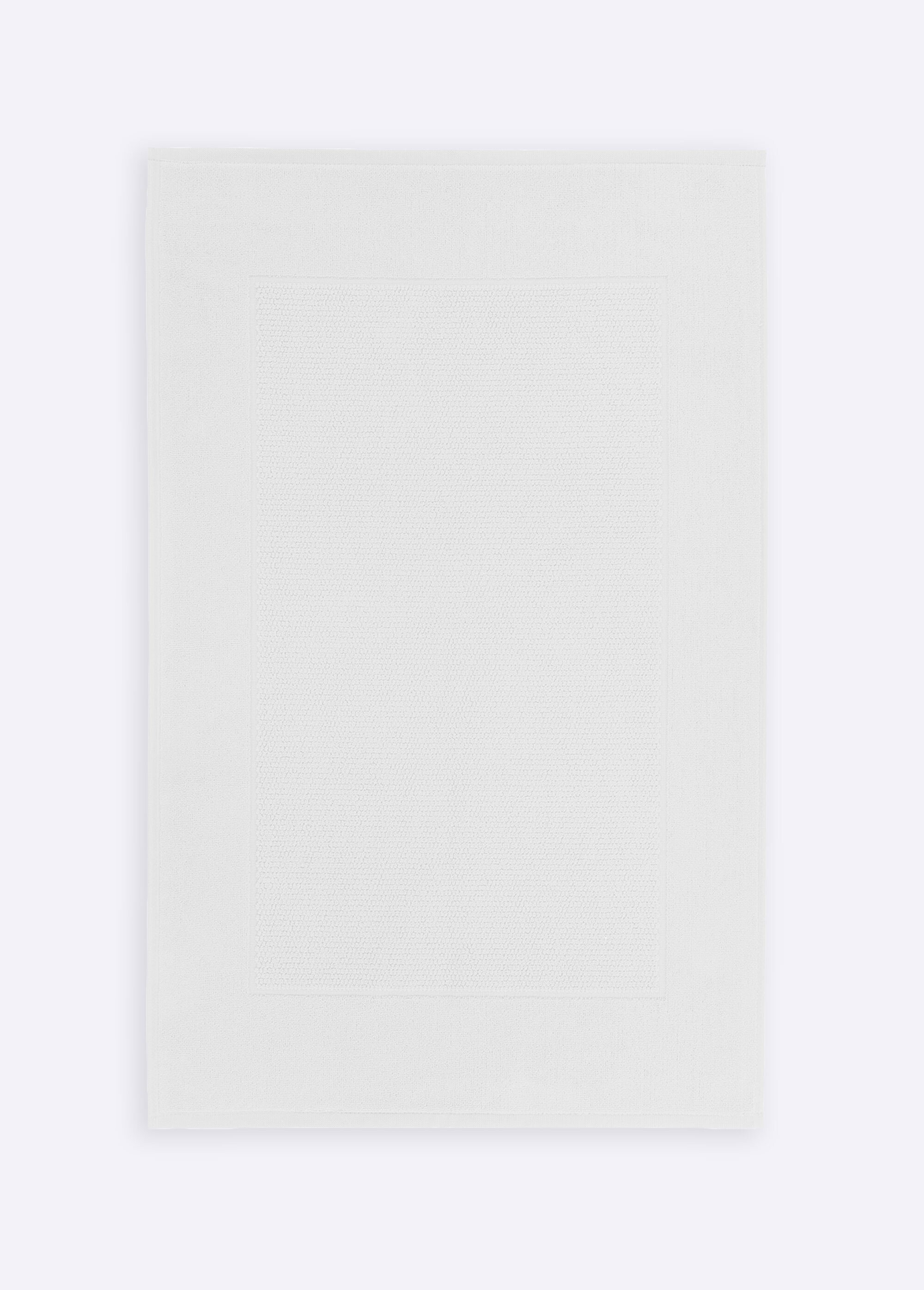 Tapis de bain en éponge avec fin liteau