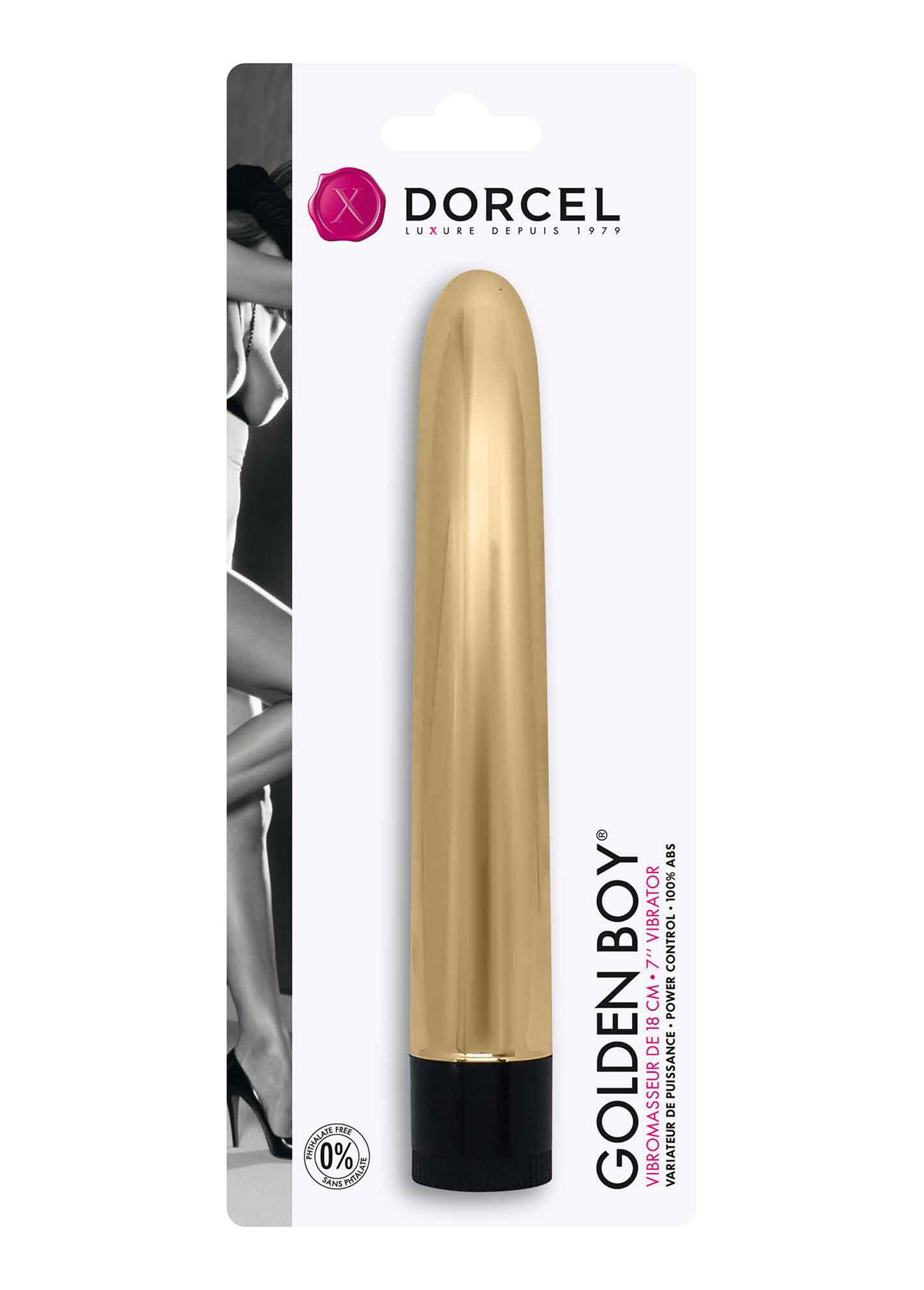 Vibromasseur rechargeable Golden Boy