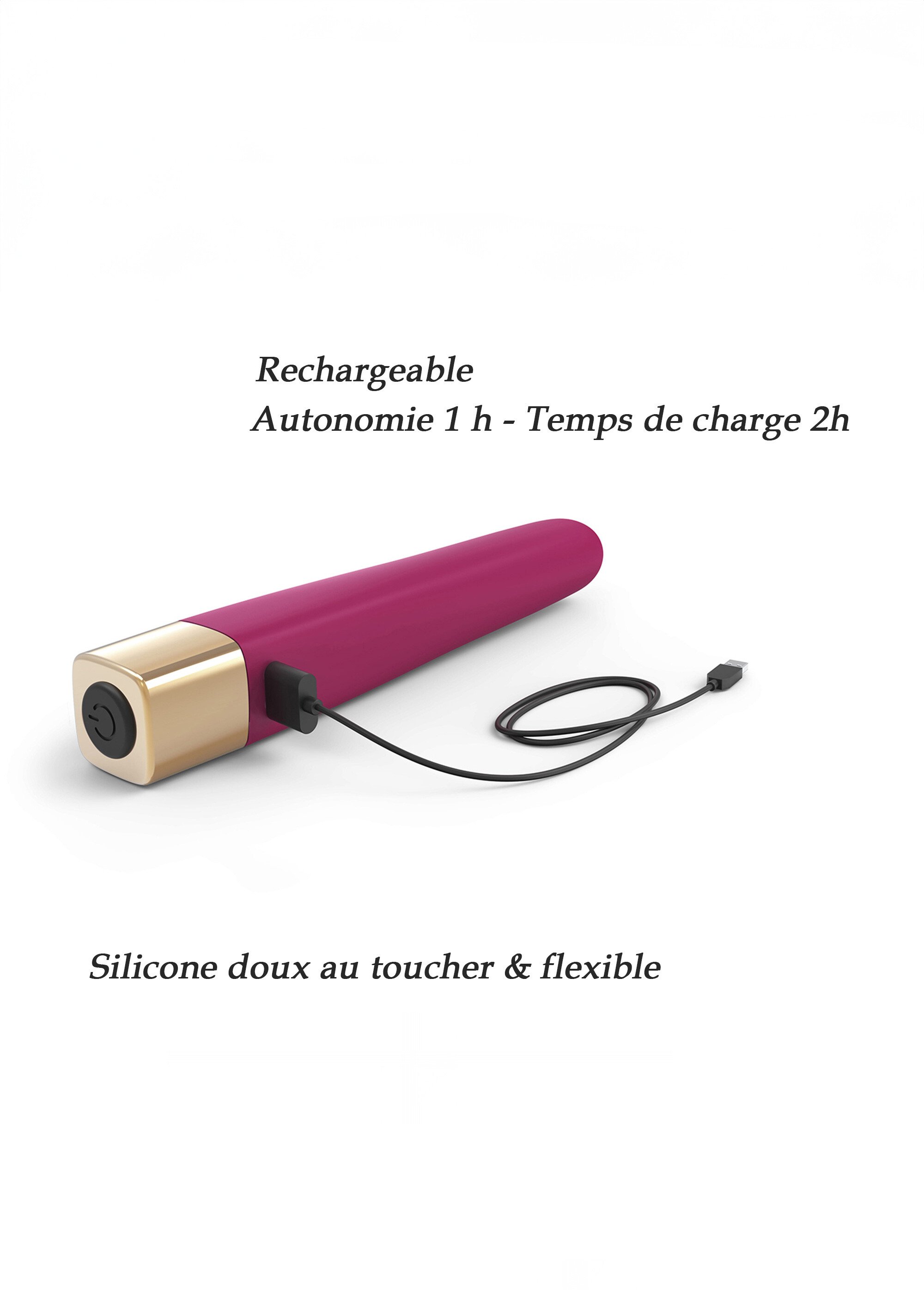 Vibromasseur vibrant 16 modes Delight Me ROSE LOV-6032169 DE2