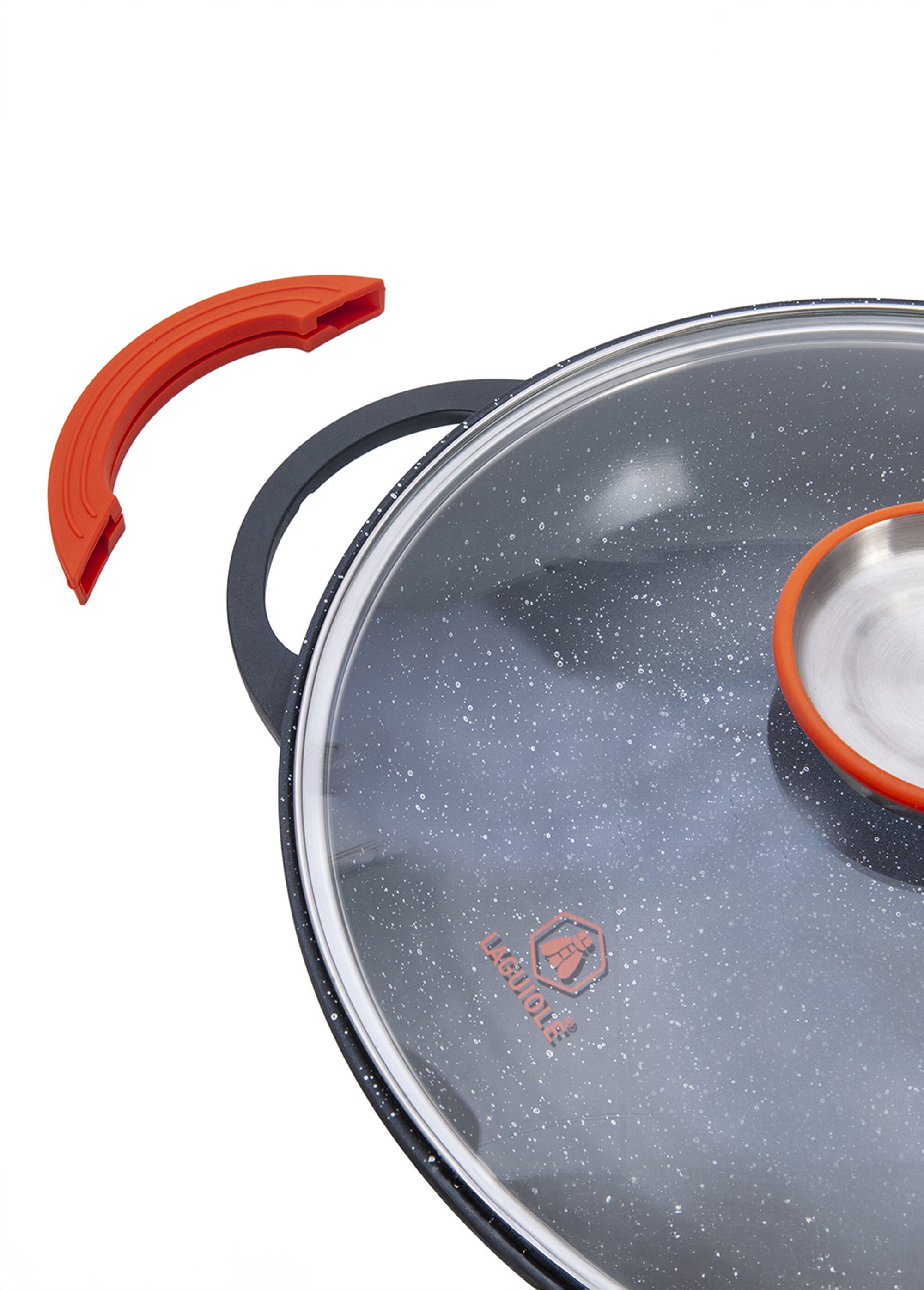 Wok 32cm céramique tous feux antiadhésive Alizée