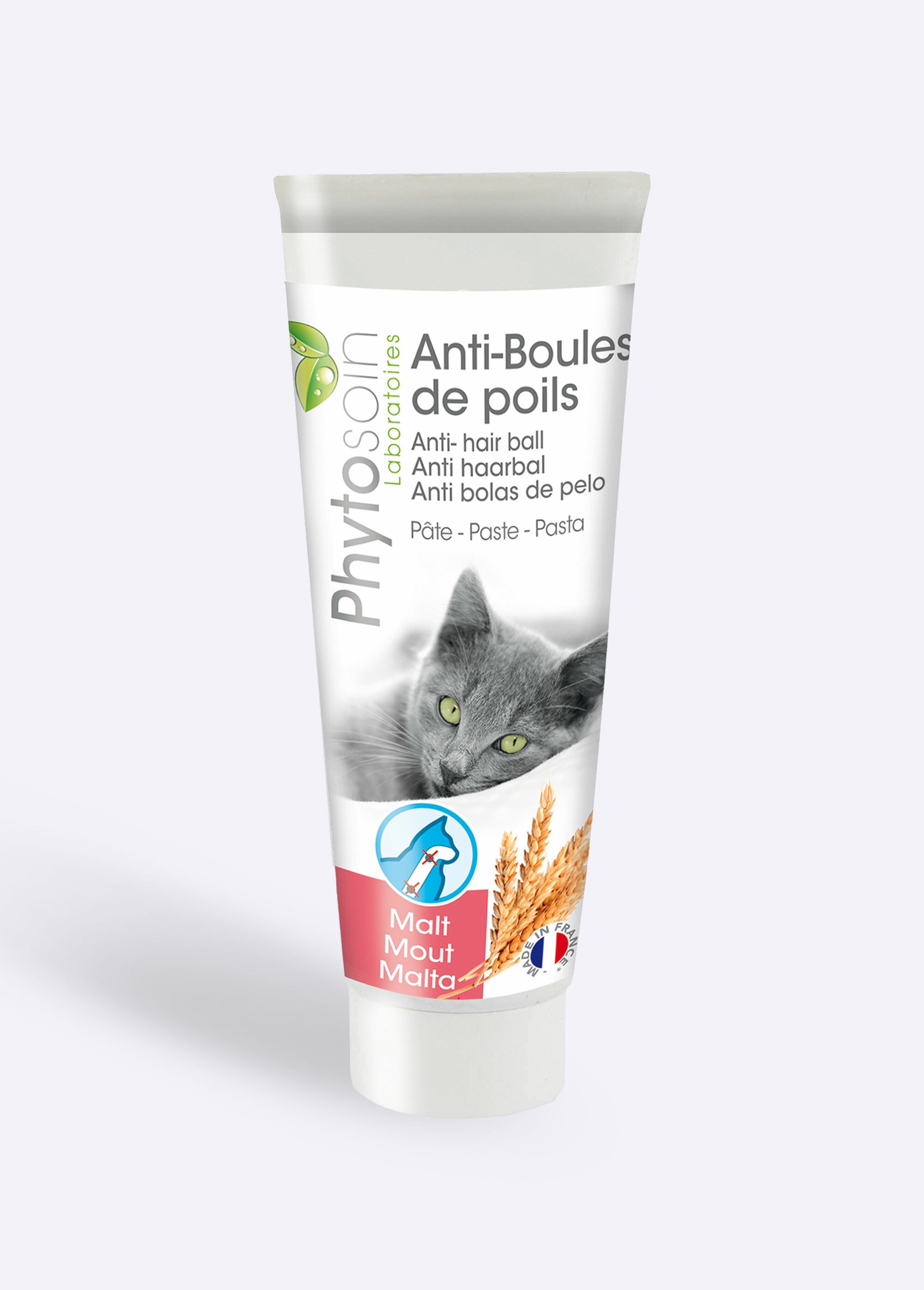 Pâte anti-boules de poils, pour chat BLANC RIG-100950284P FA1