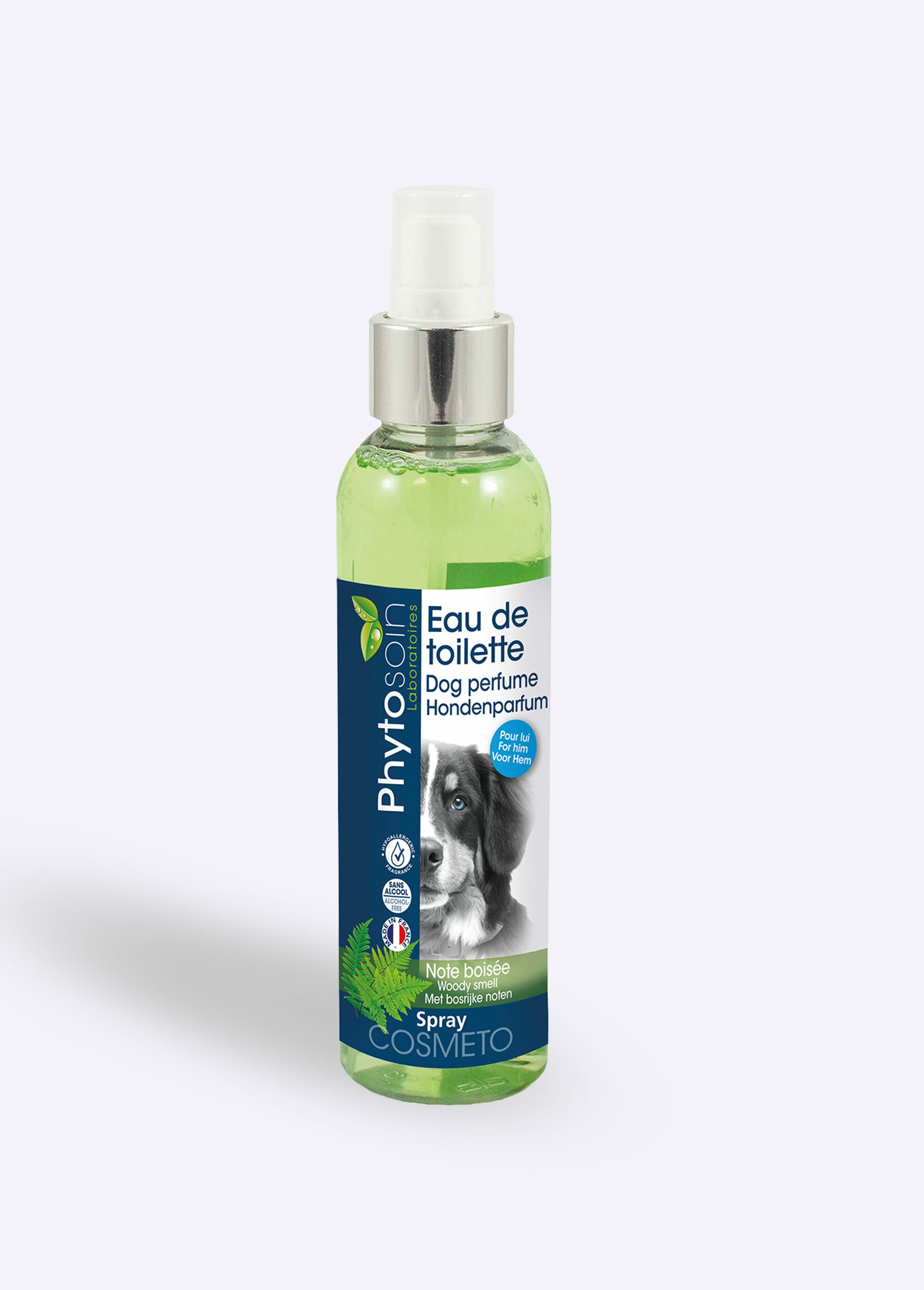 Eau de toilette boisée pour chien VERT RIG-100912943L FA1
