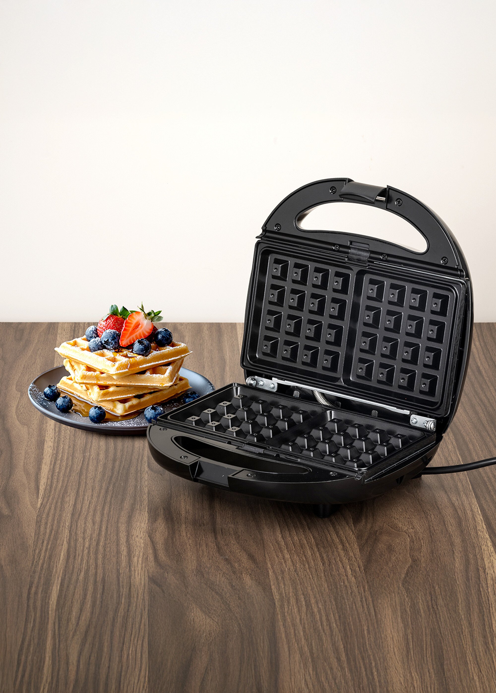 Appareil 3 en 1 gaufrier/croque/grill Noir 9220240 SF1