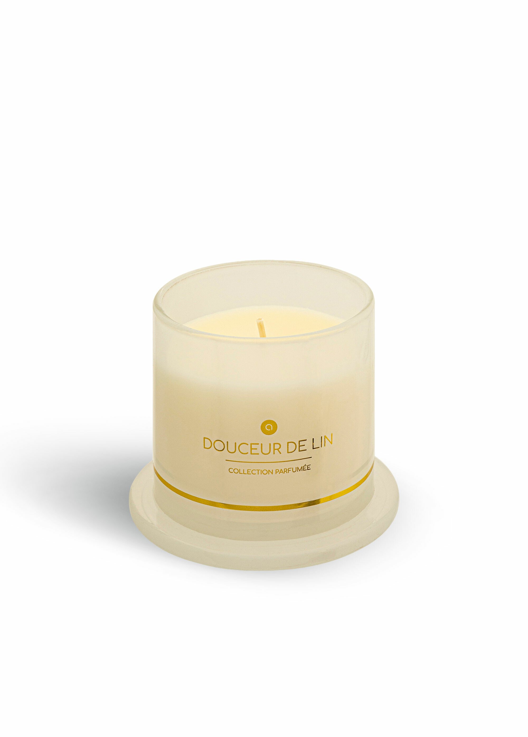 Bougie parfumée sous cloche de verre