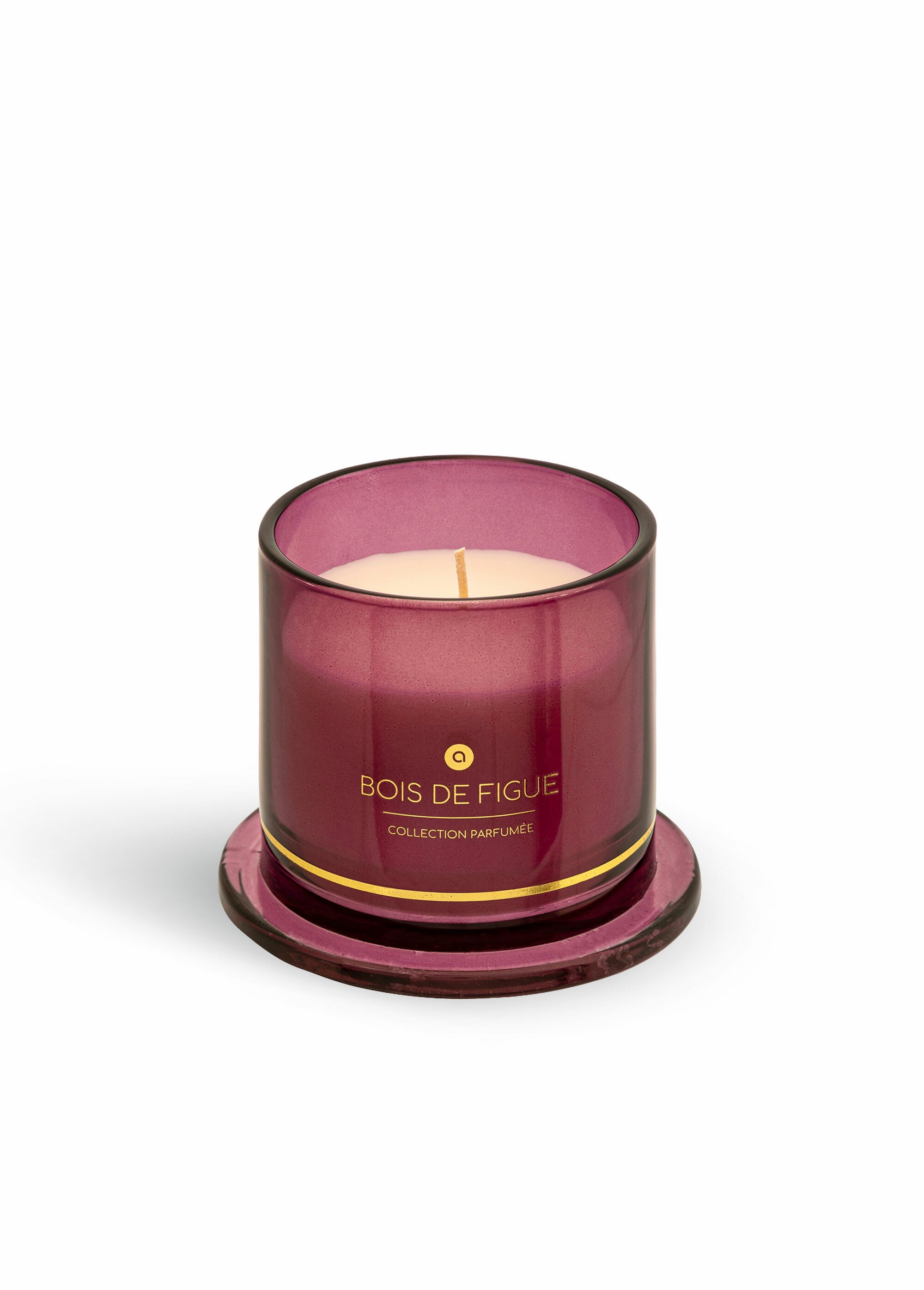 Bougie parfumée sous cloche de verre