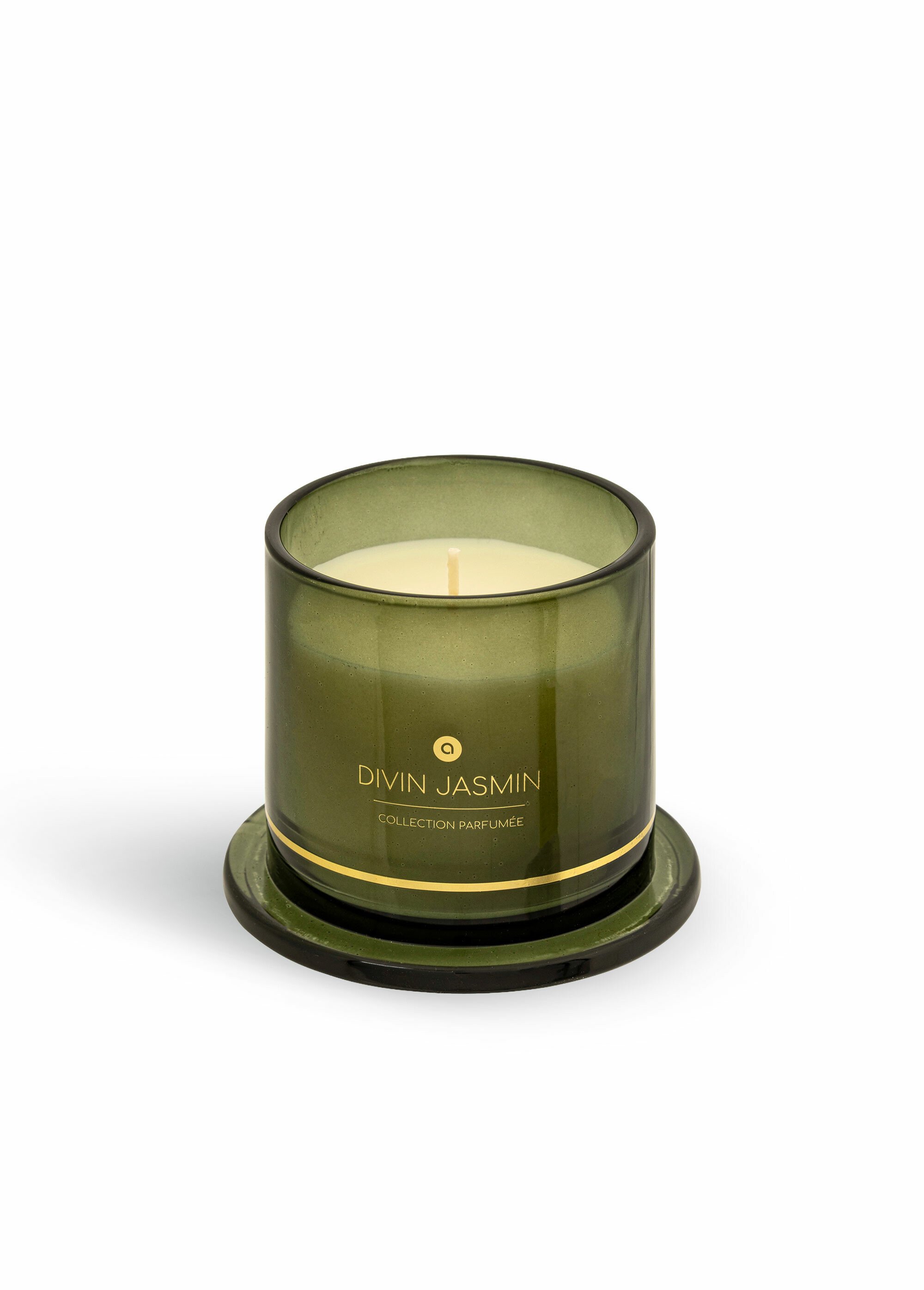 Bougie parfumée sous cloche de verre