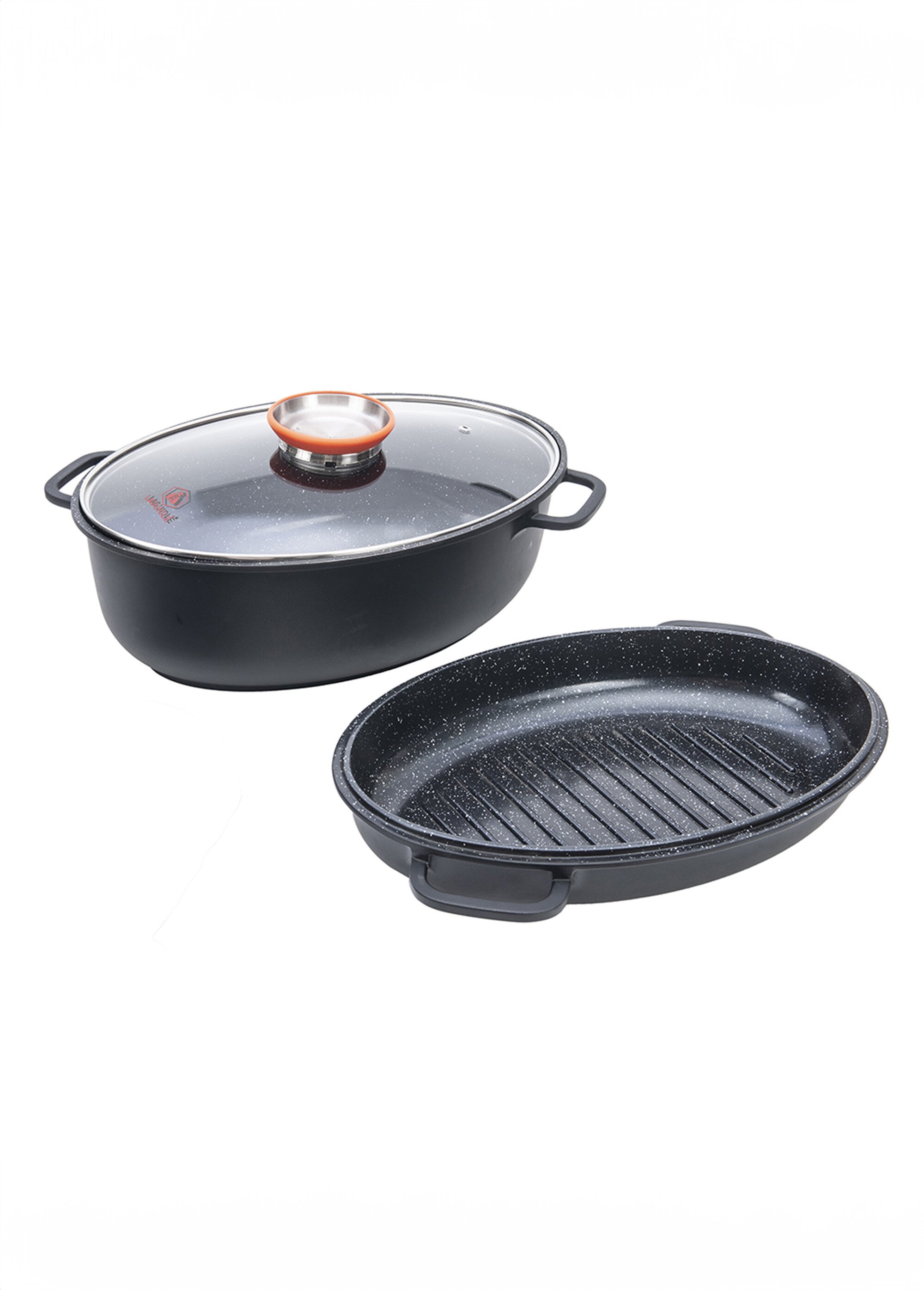 Braisière ovale 38cm céramique tous feux antiadhésive Alizée