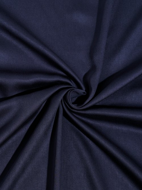 Coupon tissu habillement percale, 2M BLEU COT149257 FA1